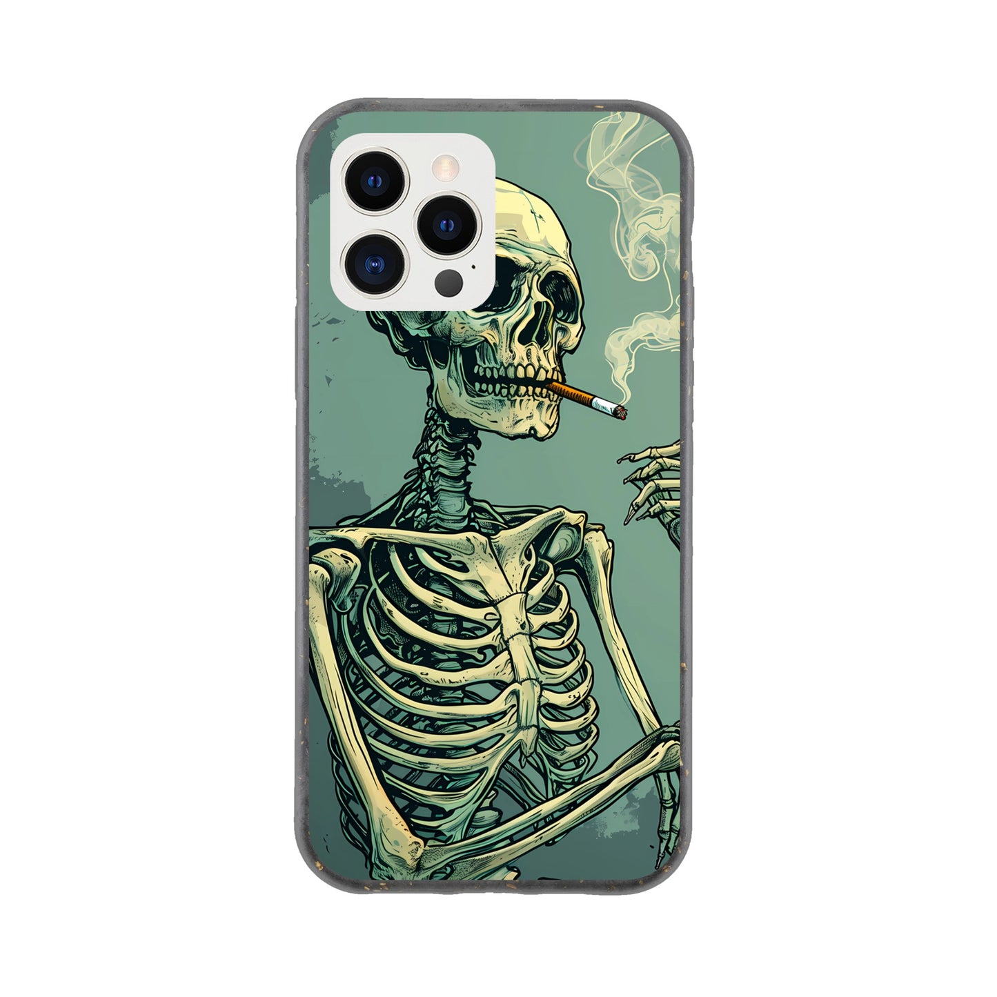 iPhone Case - Smoking Skeleton