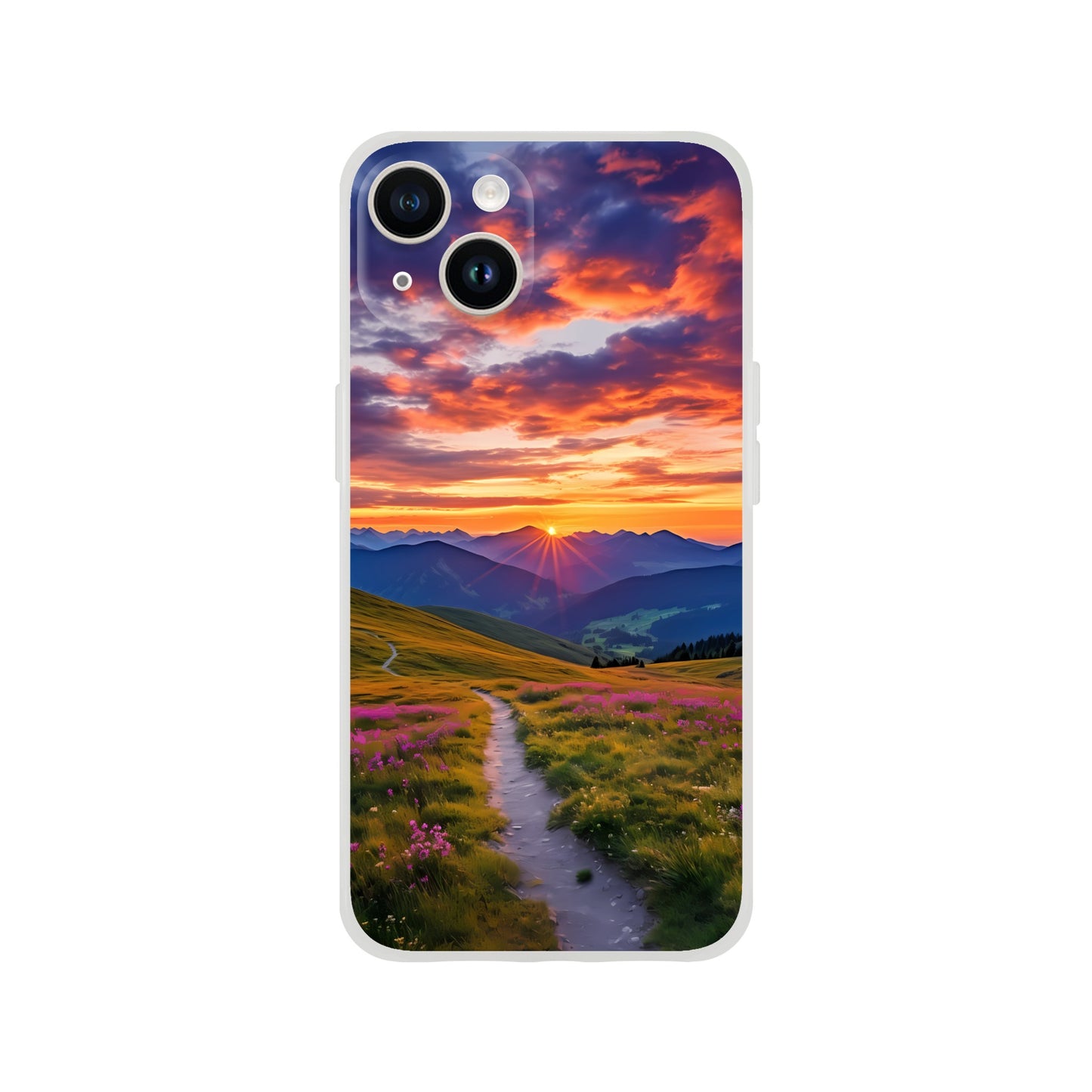 iPhone Case - Golden Mountain Trail