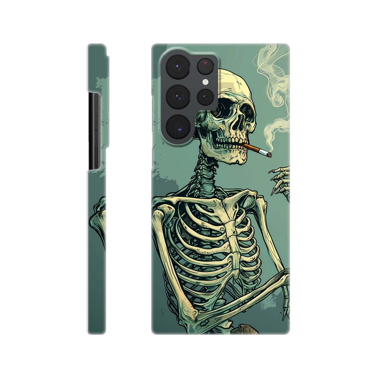 Samsung Case - Smoking Skeleton