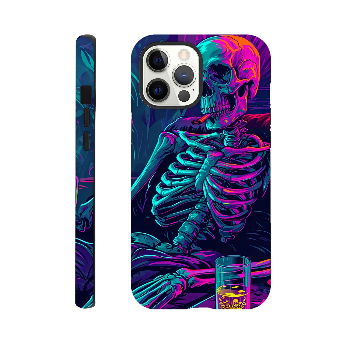 iPhone Case - Chillin' Skeleton