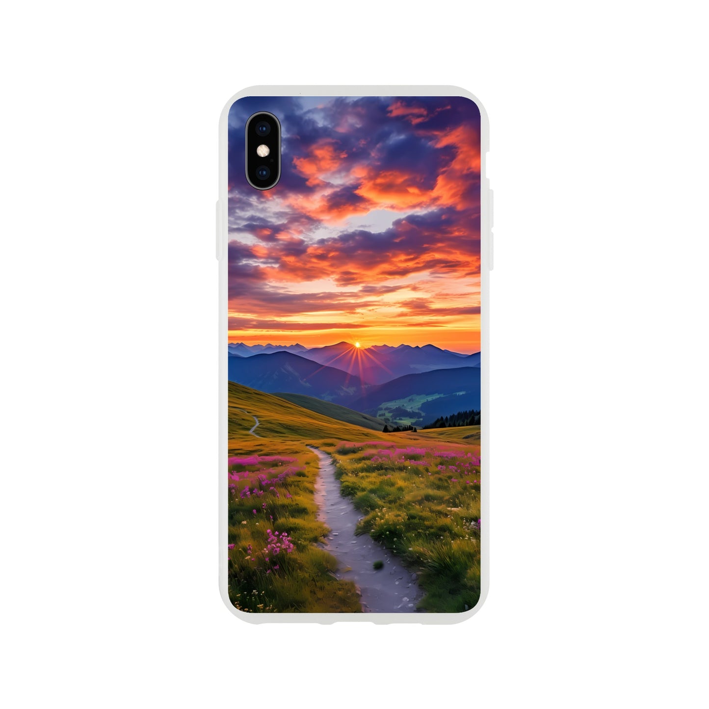 iPhone Case - Golden Mountain Trail