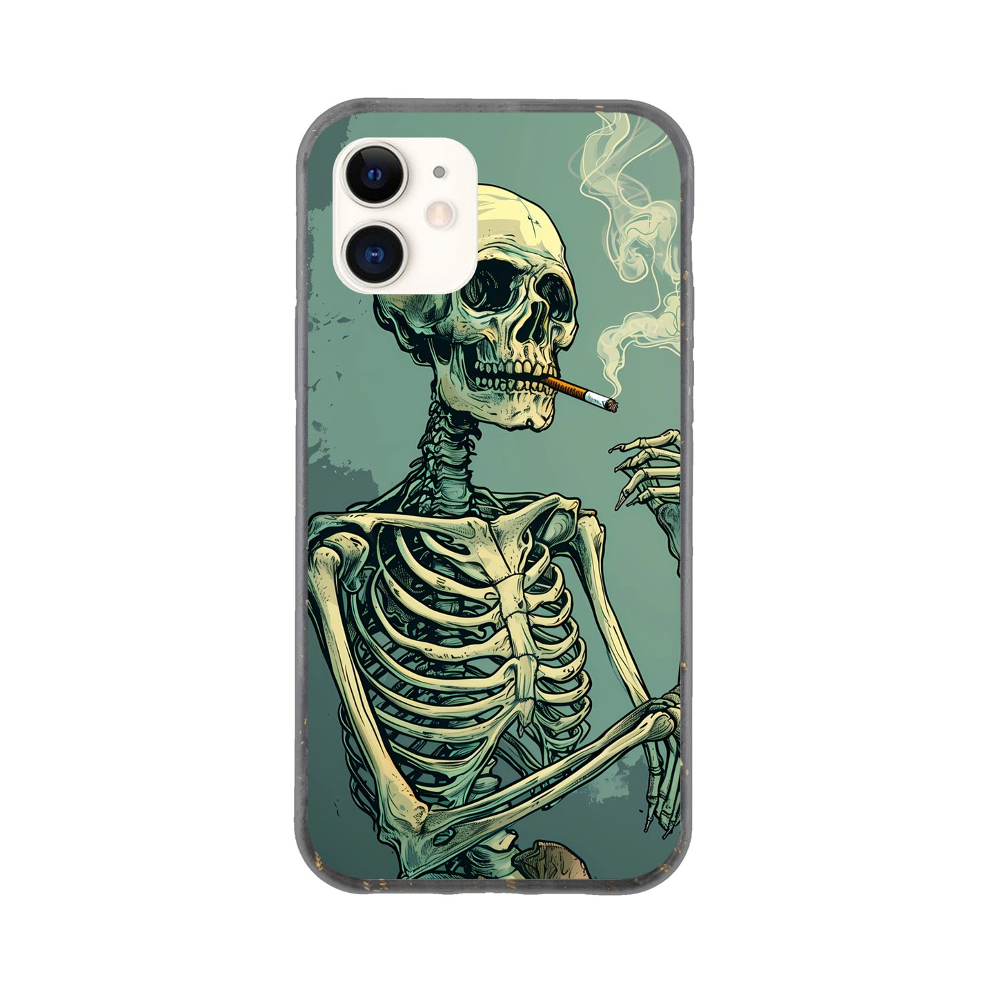 iPhone Case - Smoking Skeleton