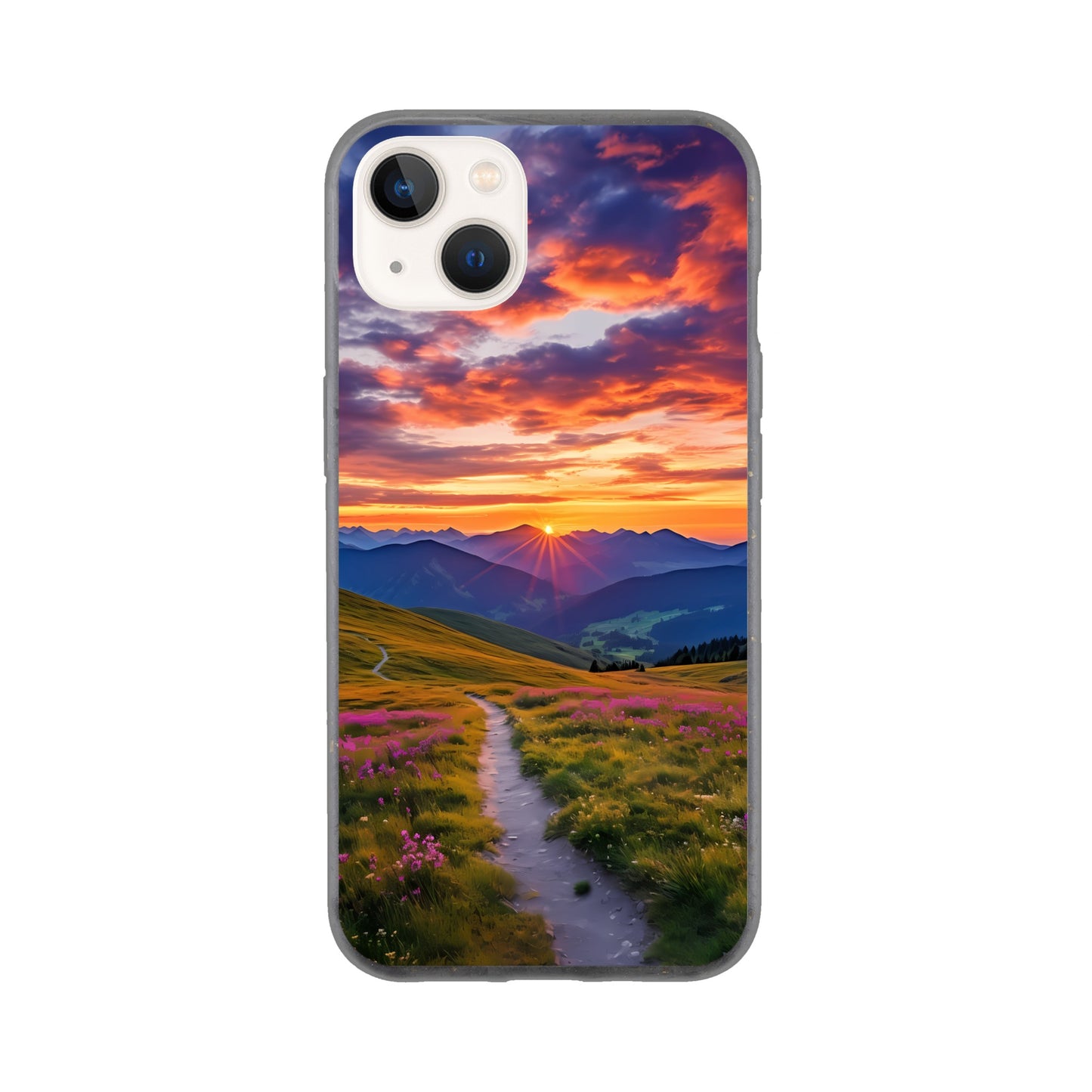 iPhone Case - Golden Mountain Trail