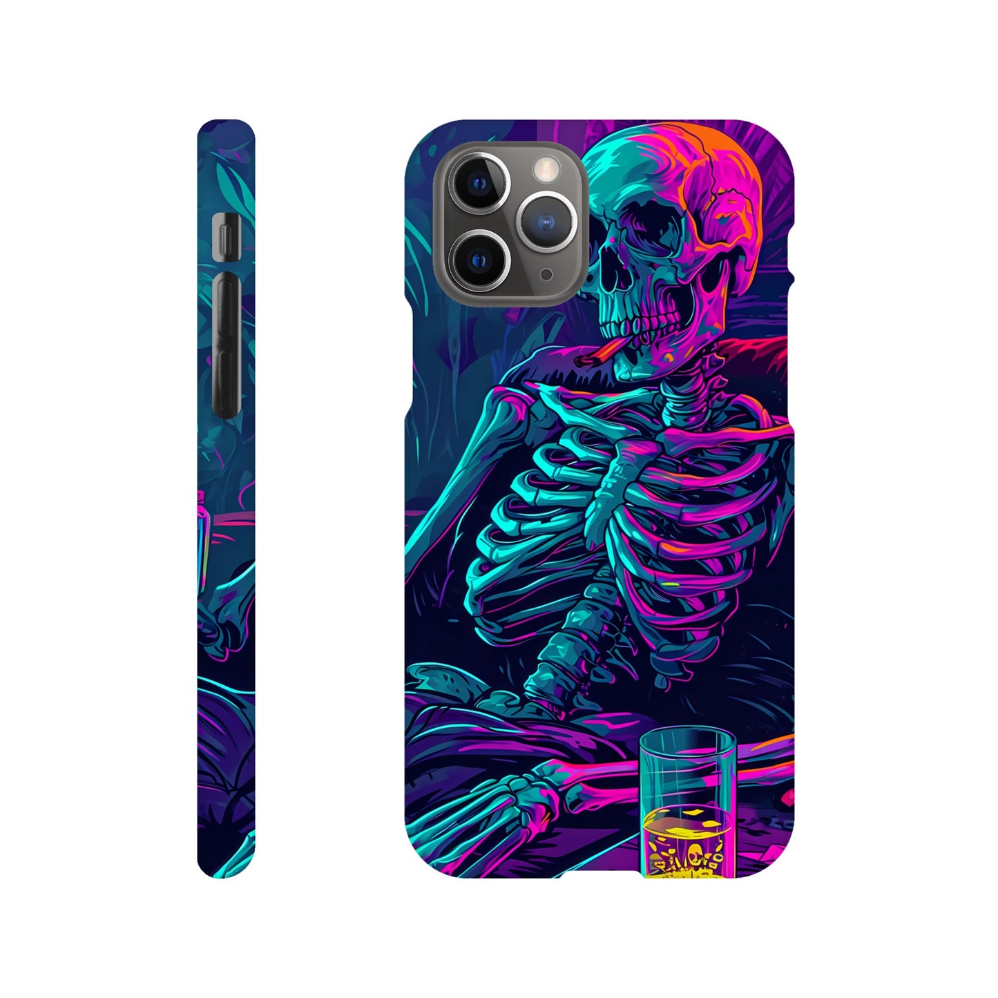 iPhone Case - Chillin' Skeleton