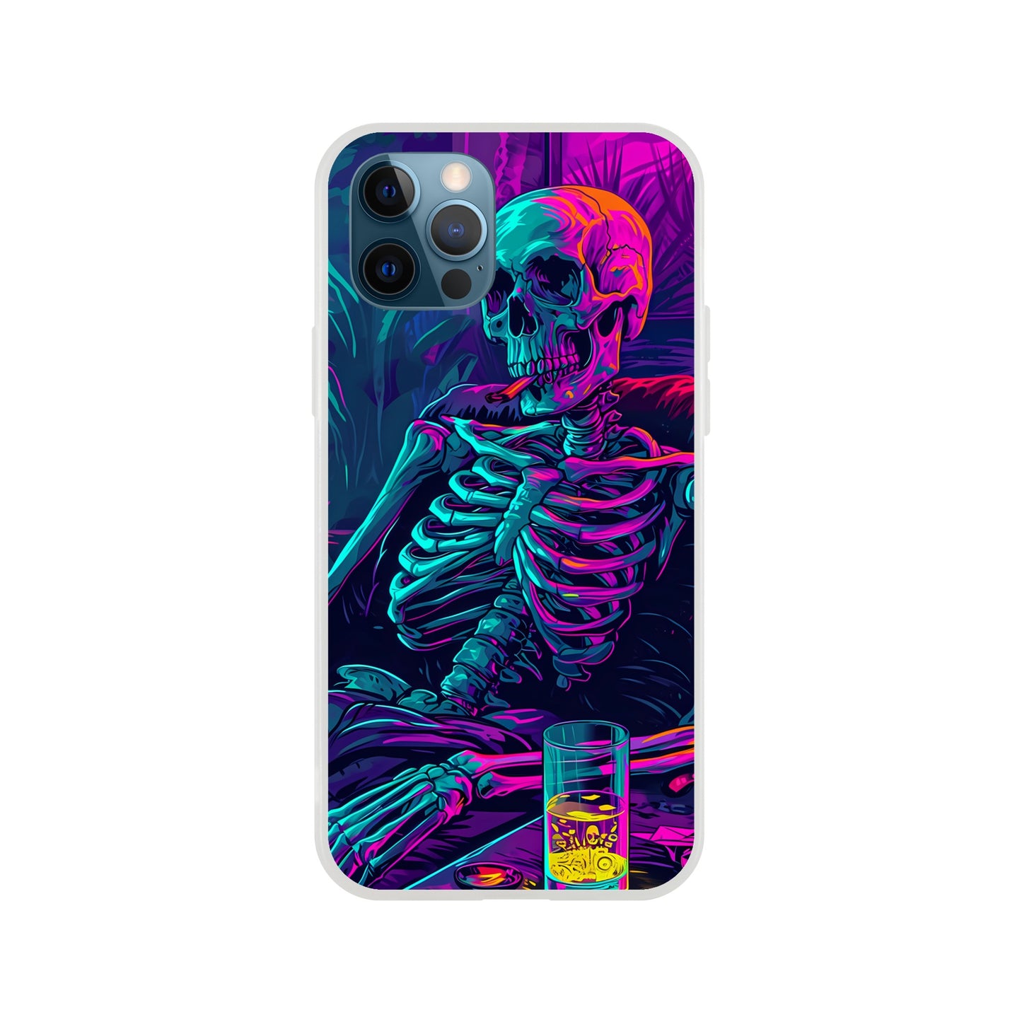 iPhone Case - Chillin' Skeleton