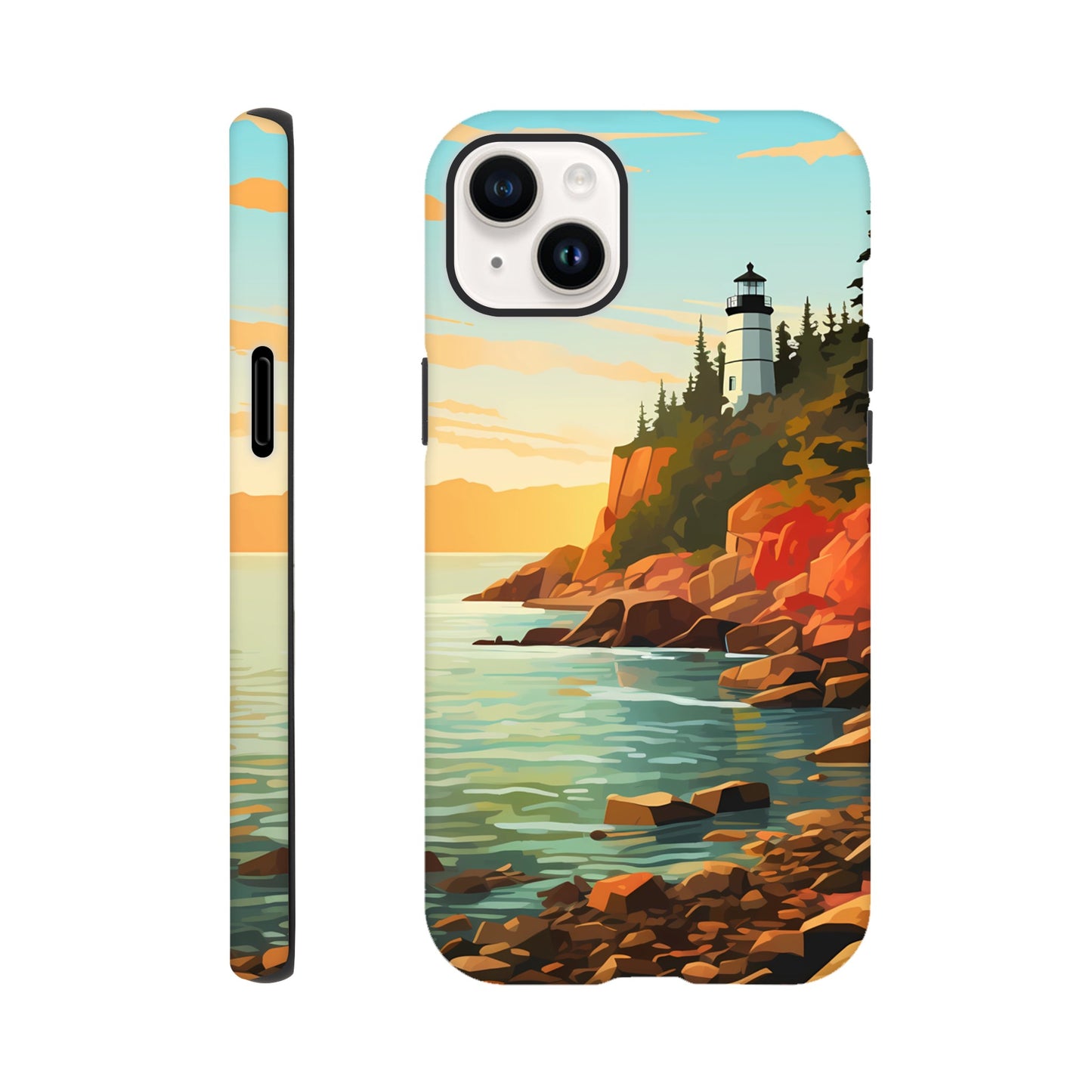 iPhone Case - Seaside Sentinel (Acadia National Park)