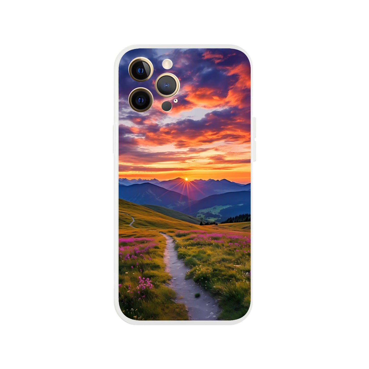 iPhone Case - Golden Mountain Trail