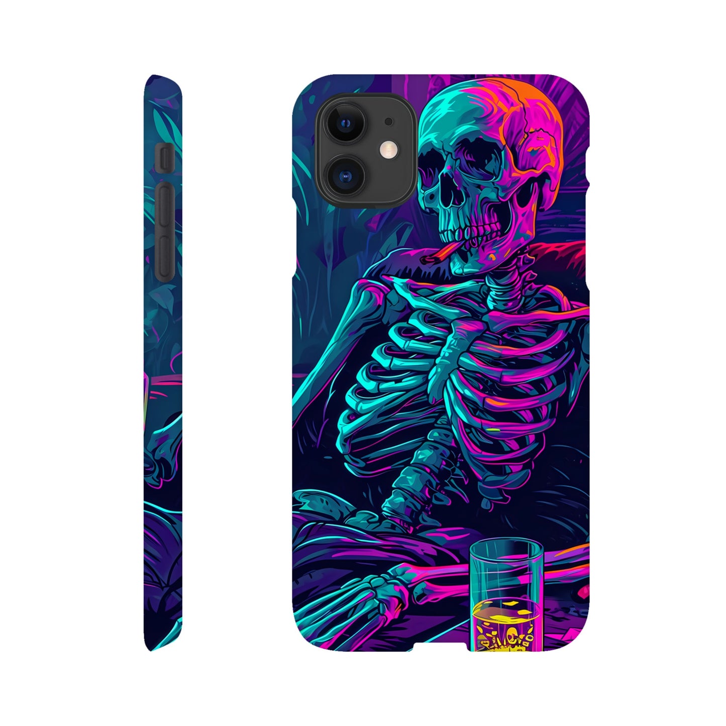 iPhone Case - Chillin' Skeleton