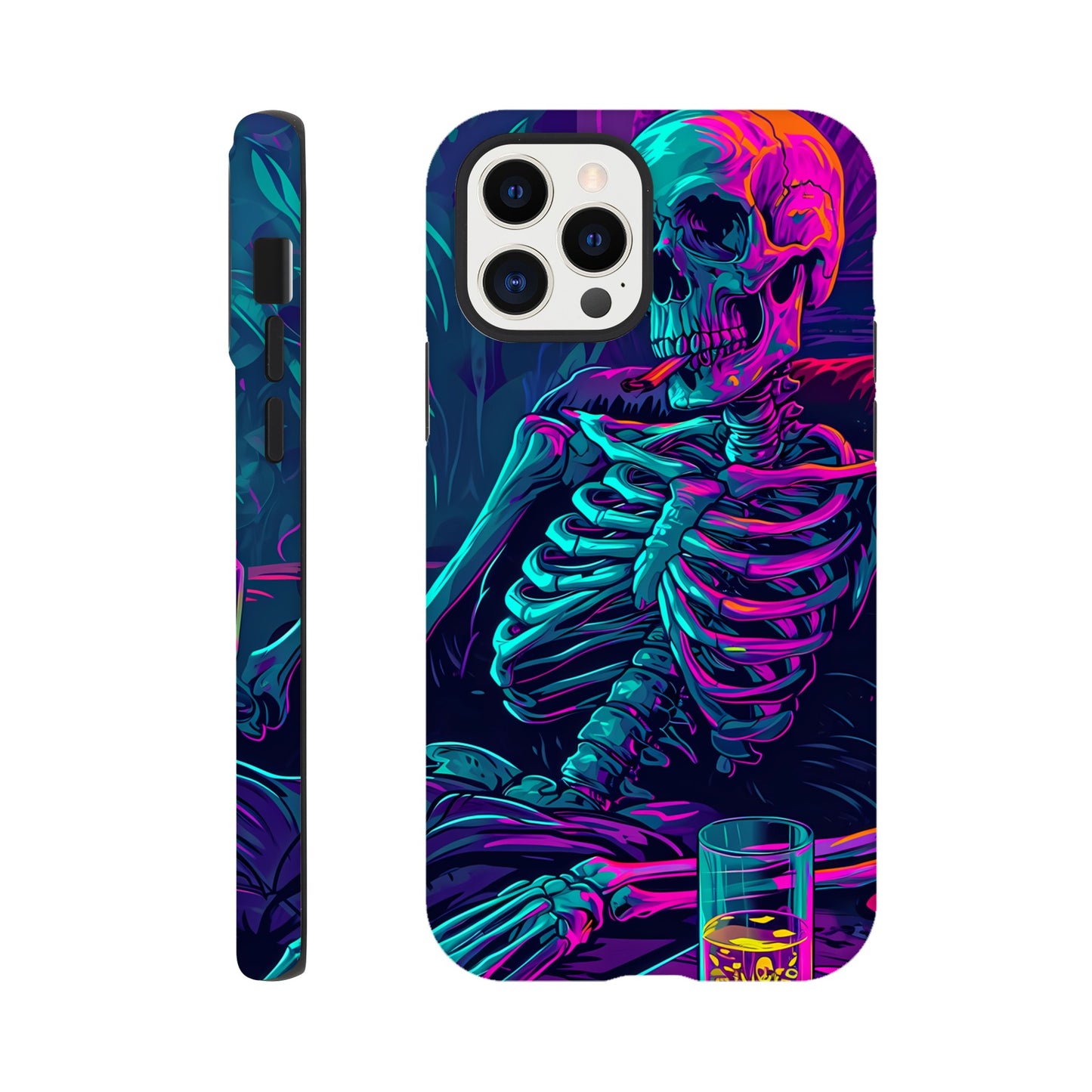 iPhone Case - Chillin' Skeleton