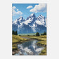 Canvas Wall Art - Grand Teton Meadows