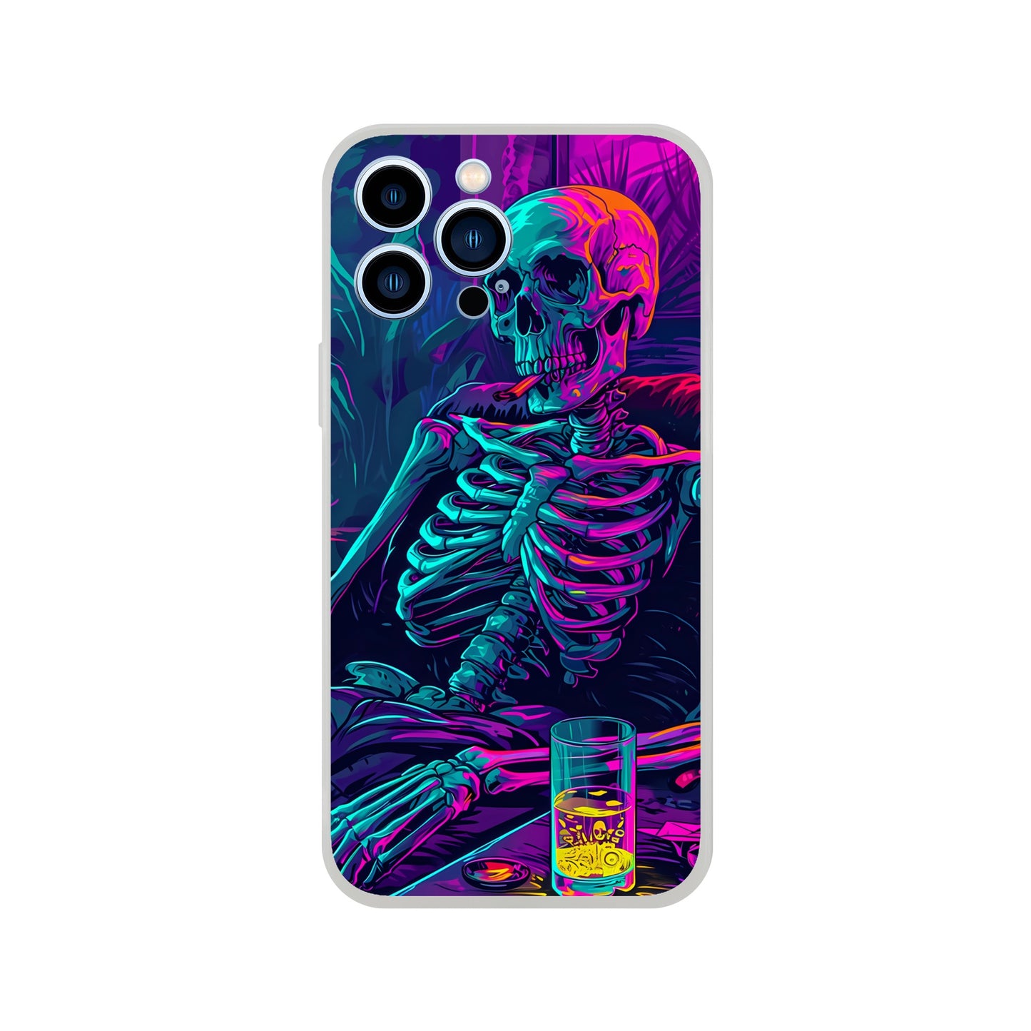 iPhone Case - Chillin' Skeleton