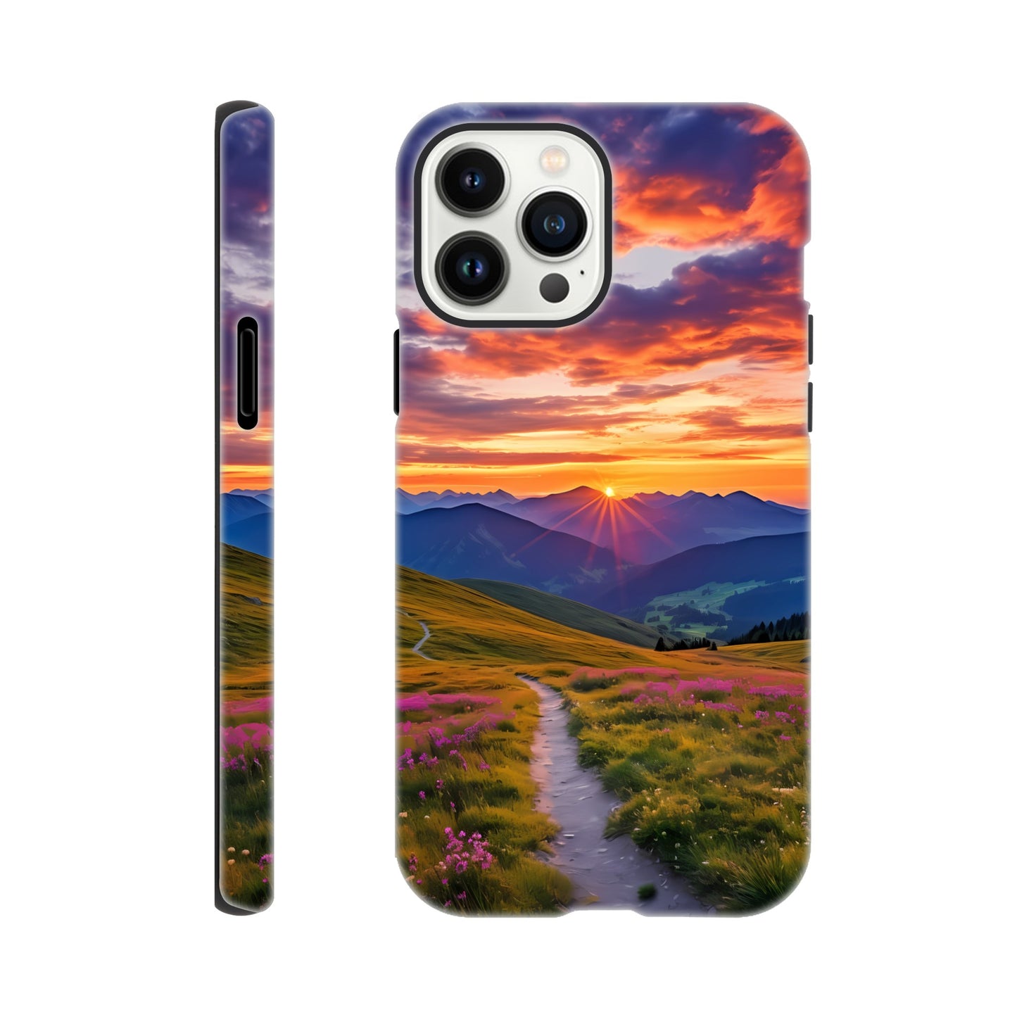 iPhone Case - Golden Mountain Trail