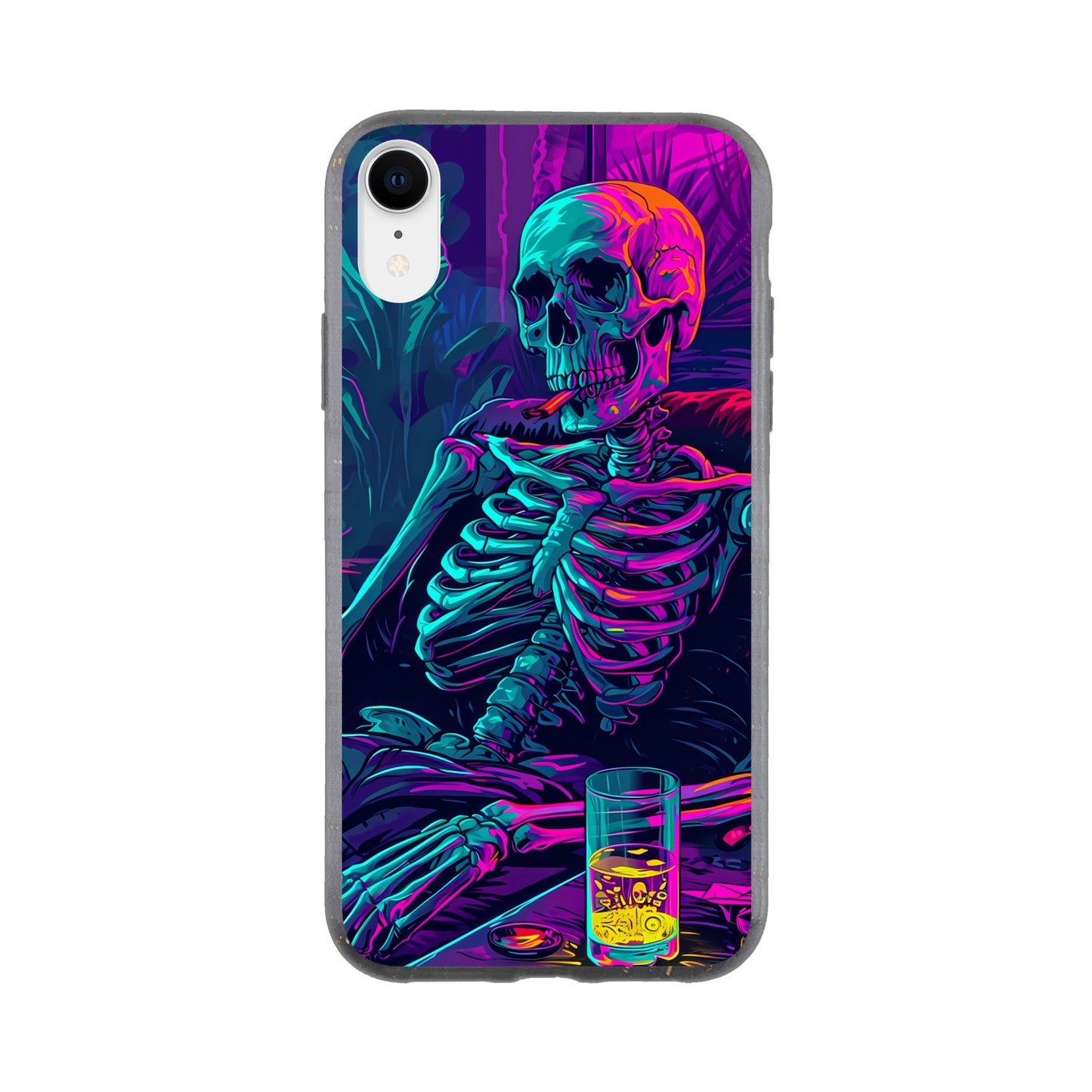 iPhone Case - Chillin' Skeleton