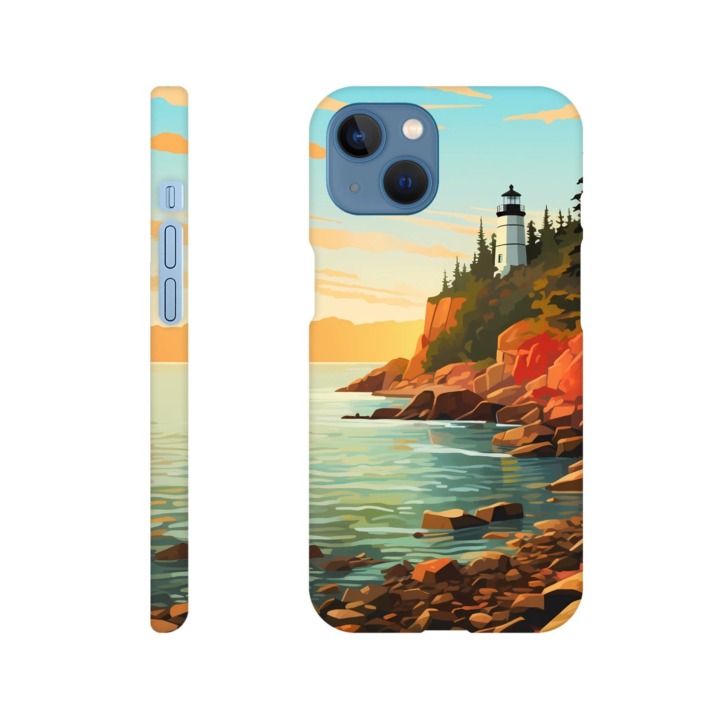 iPhone Case - Seaside Sentinel (Acadia National Park)