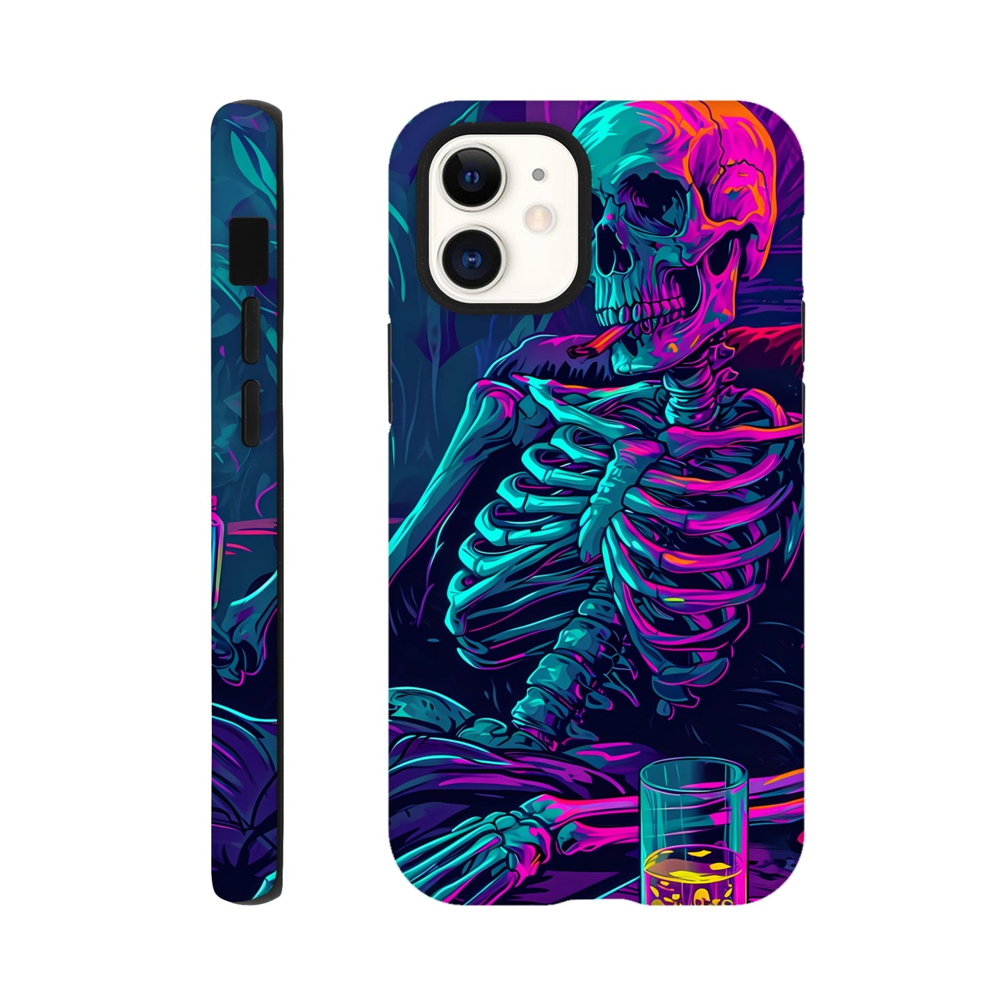 iPhone Case - Chillin' Skeleton