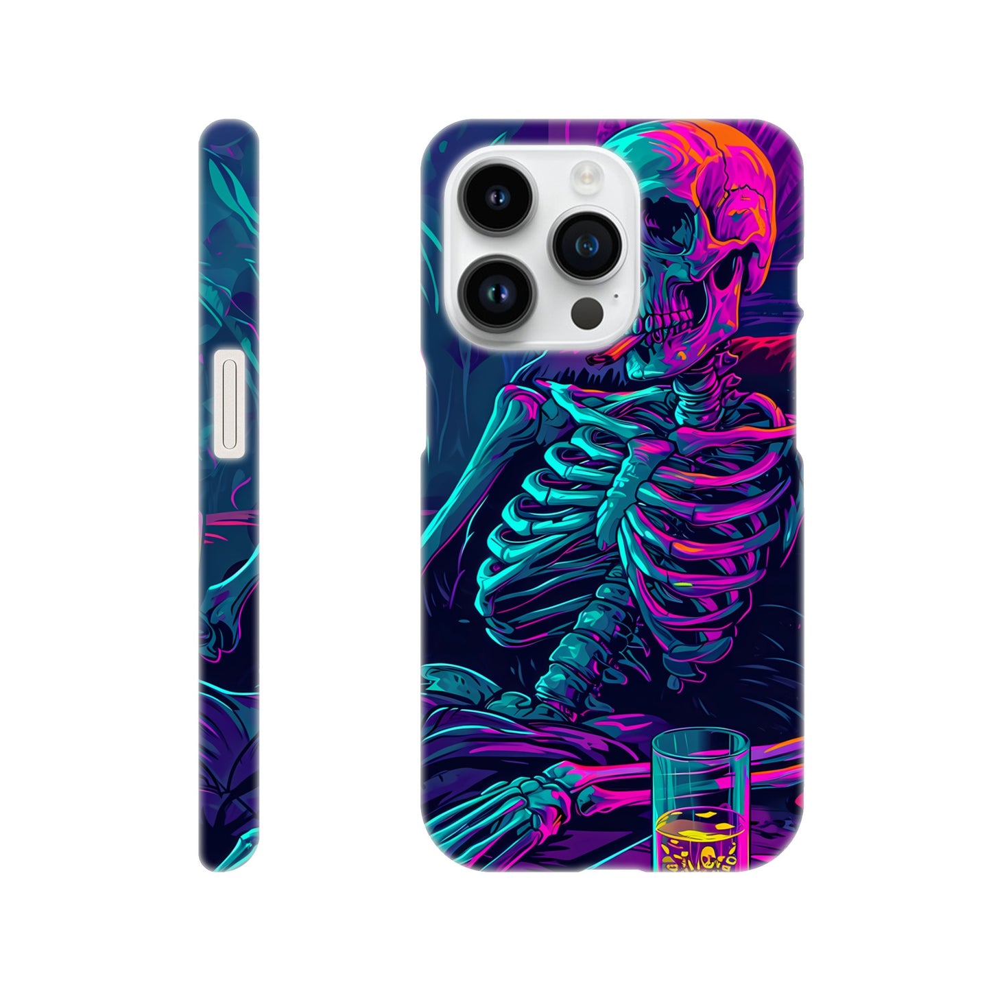 iPhone Case - Chillin' Skeleton