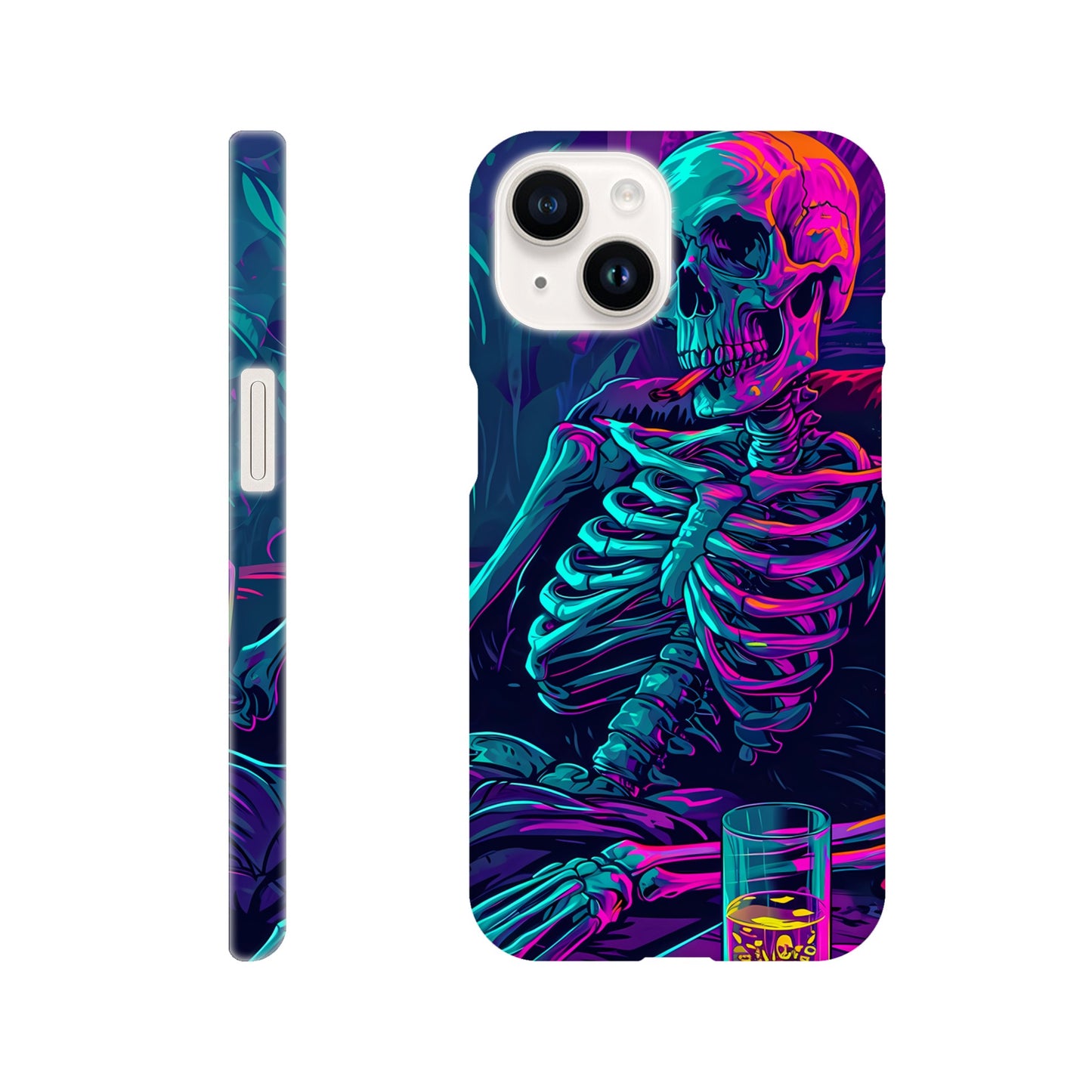 iPhone Case - Chillin' Skeleton