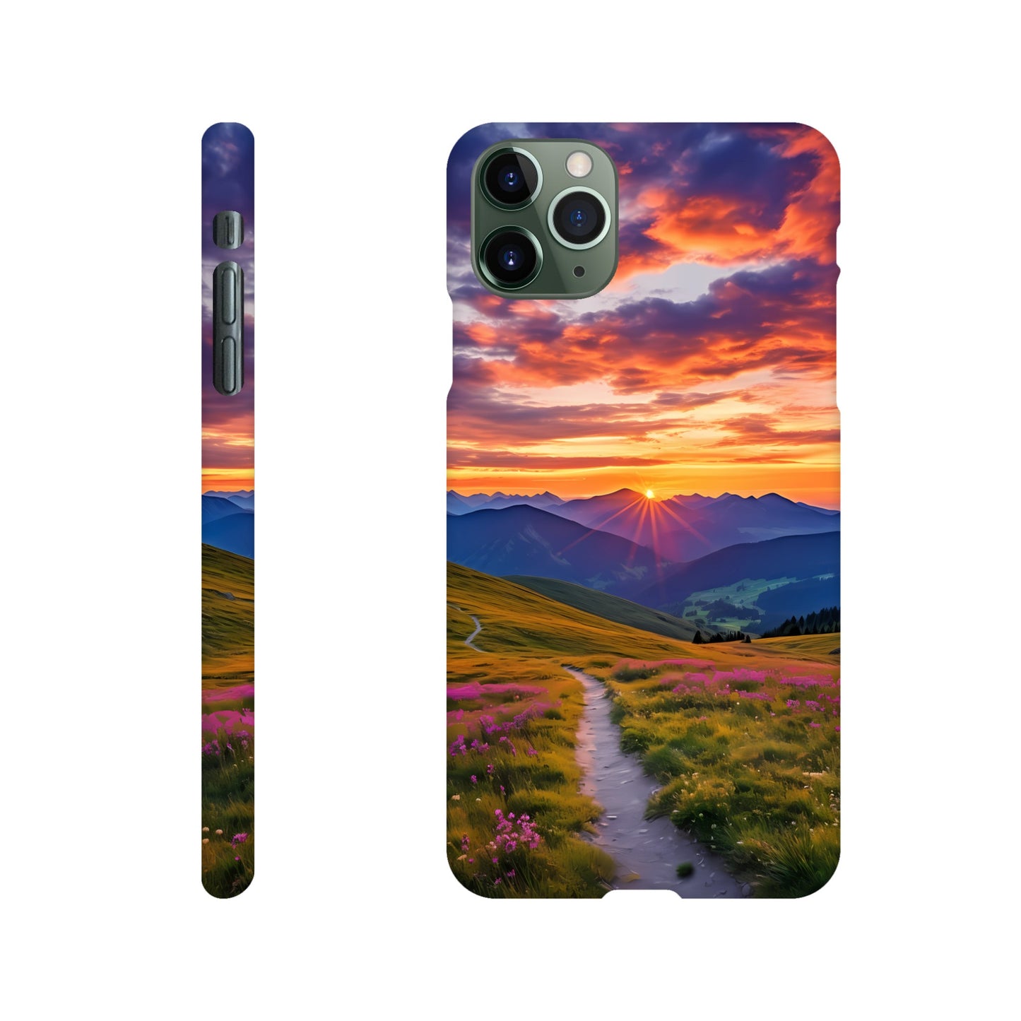 iPhone Case - Golden Mountain Trail