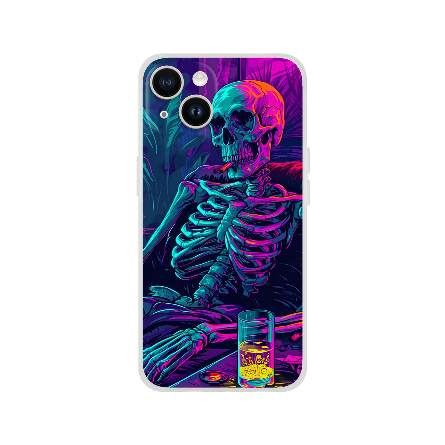 iPhone Case - Chillin' Skeleton