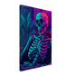 Canvas Wall Art - Chillin' Skeleton