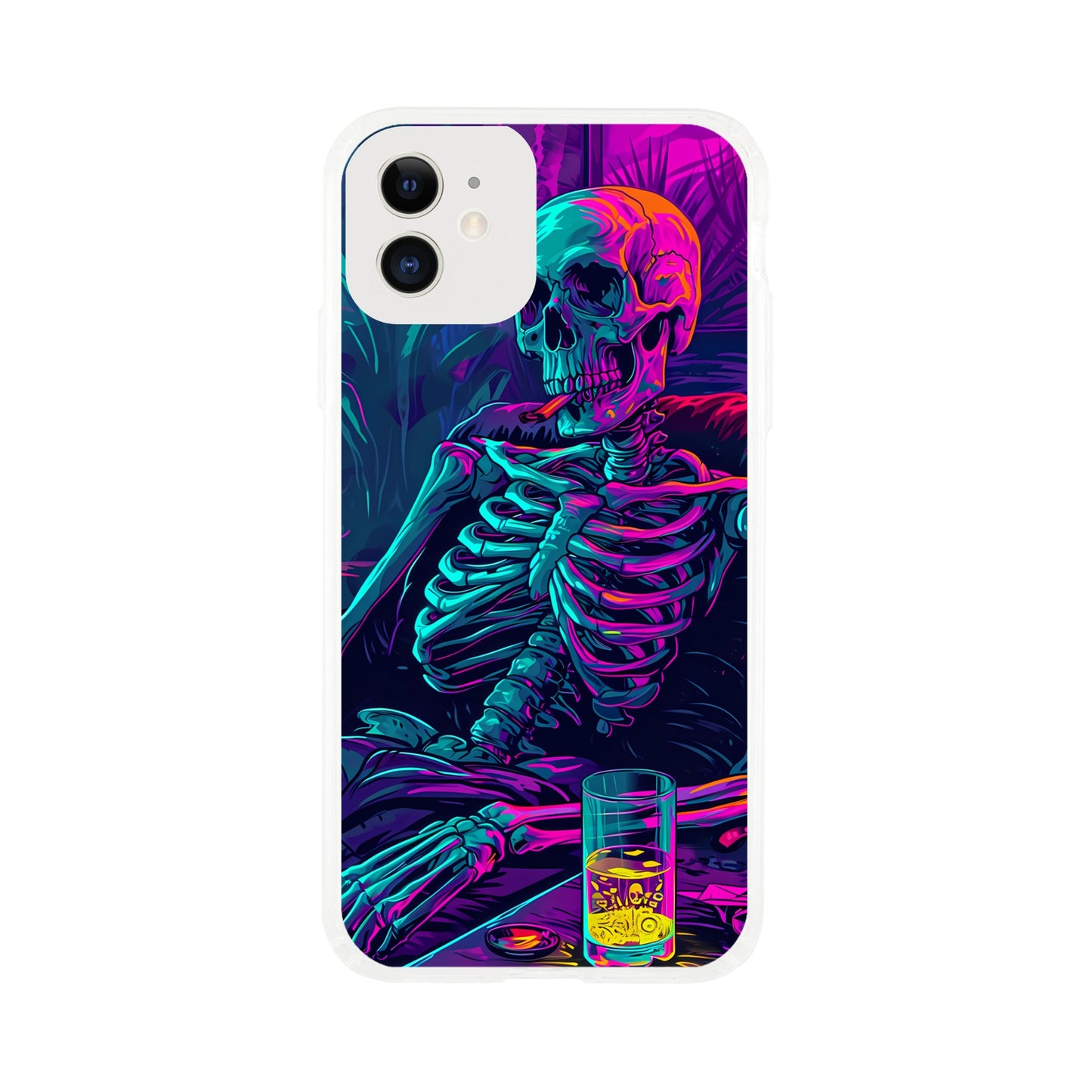 iPhone Case - Chillin' Skeleton