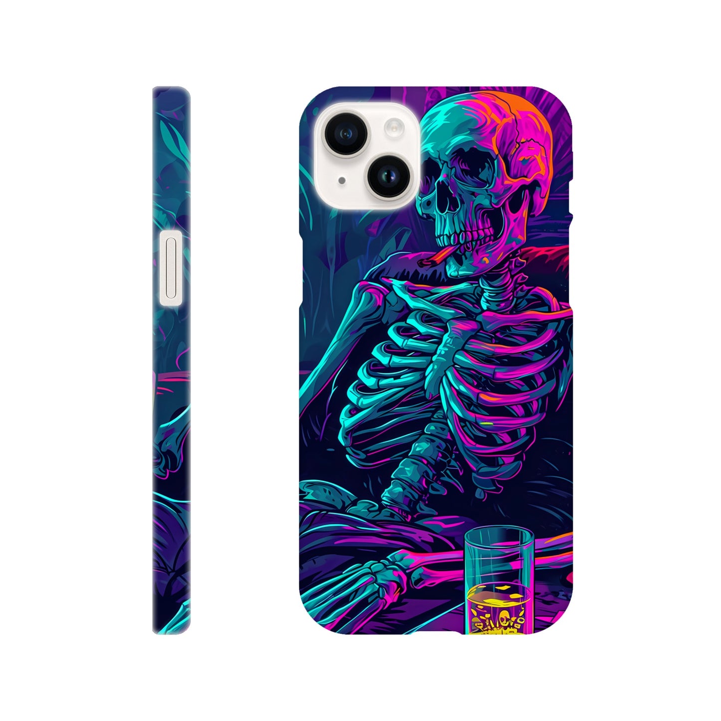 iPhone Case - Chillin' Skeleton