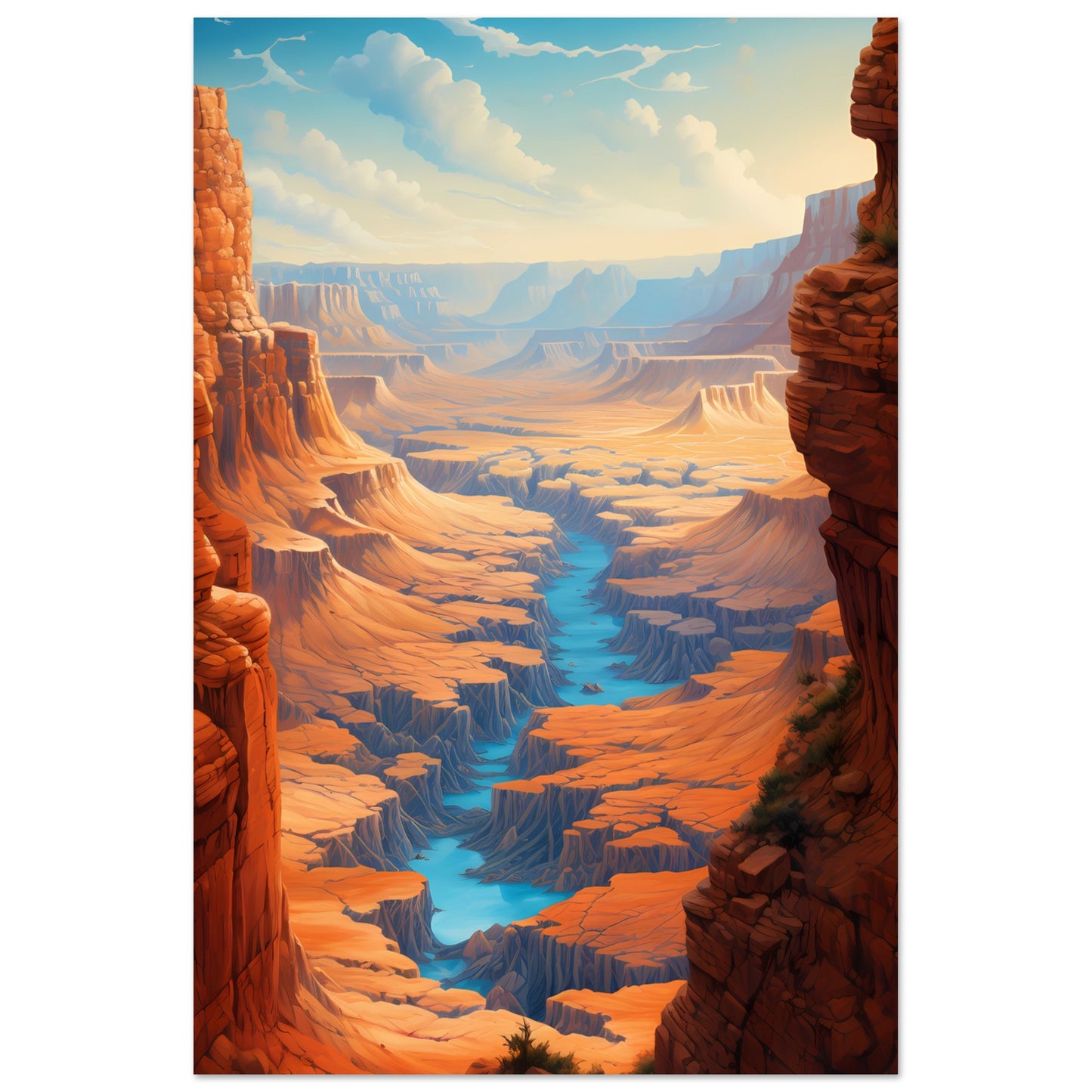 Paper Poster - Canyon Serenade