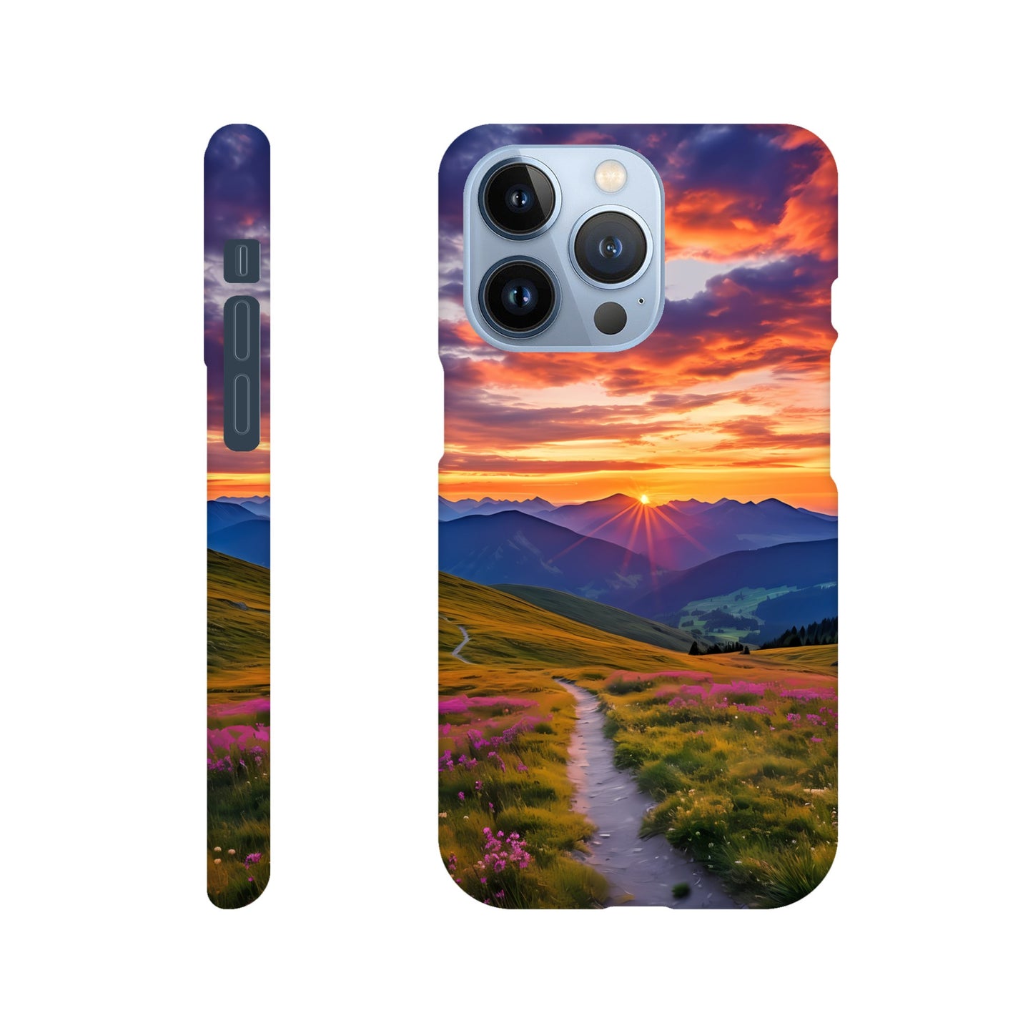 iPhone Case - Golden Mountain Trail