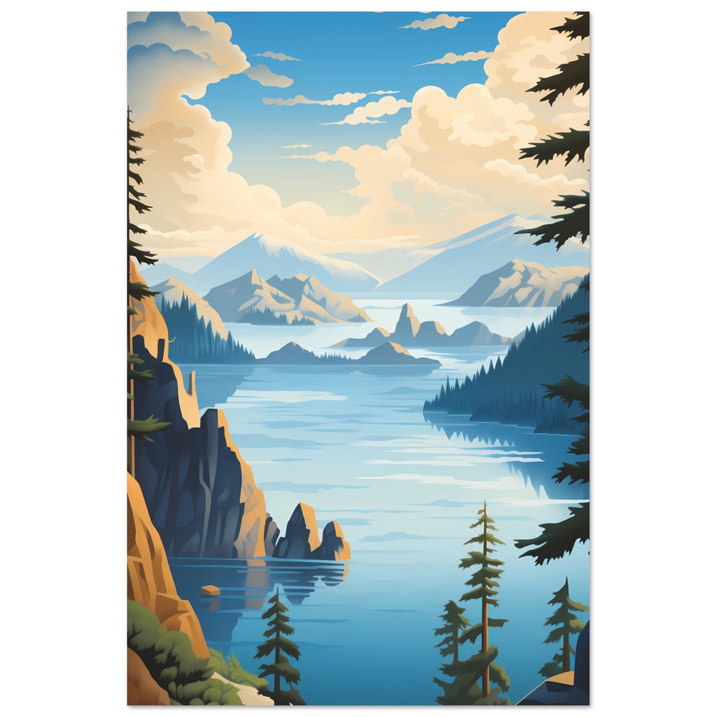 Paper Poster - Majestic Tranquility