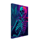 Canvas Wall Art - Chillin' Skeleton