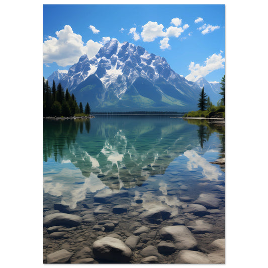 Paper Poster - Teton Serenity