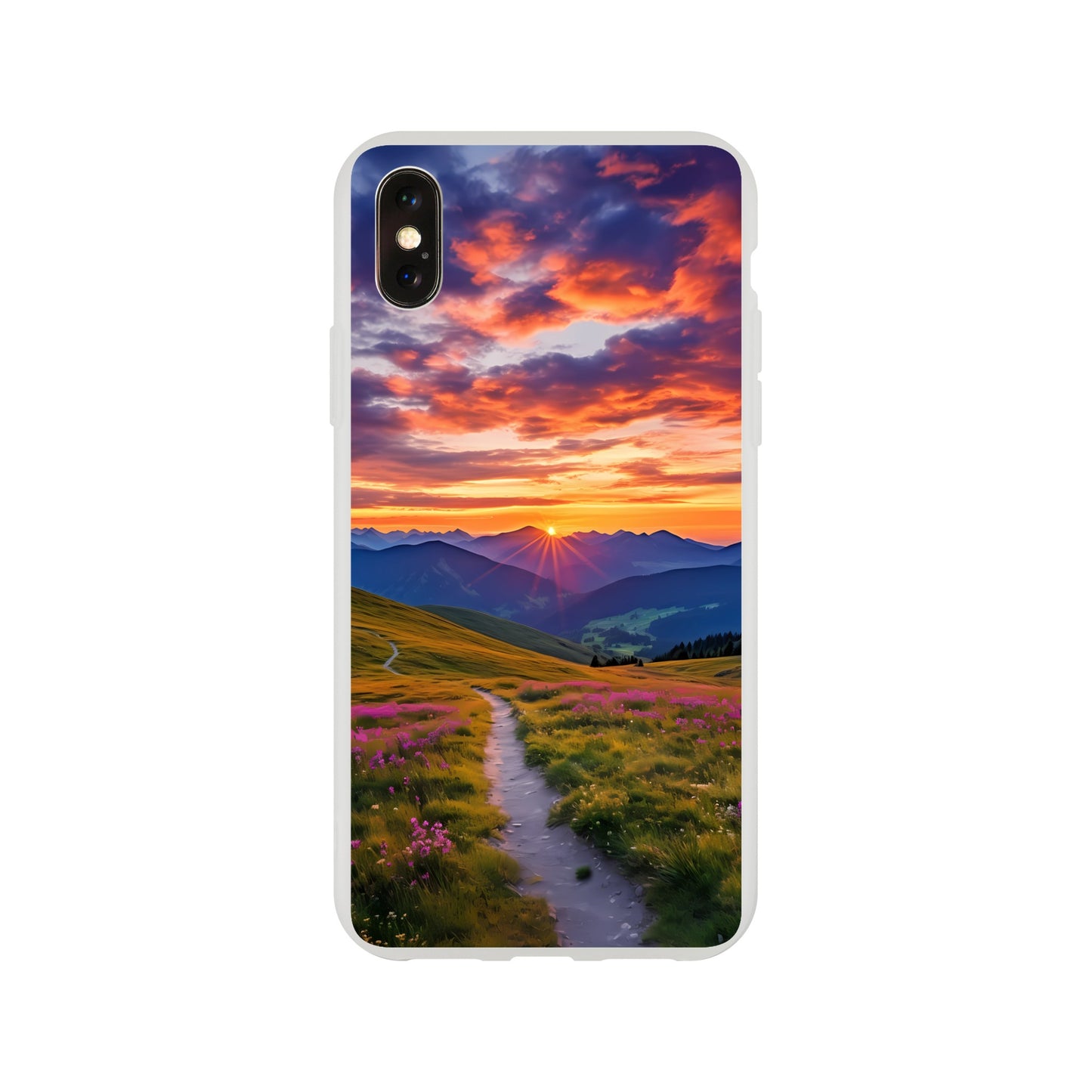 iPhone Case - Golden Mountain Trail