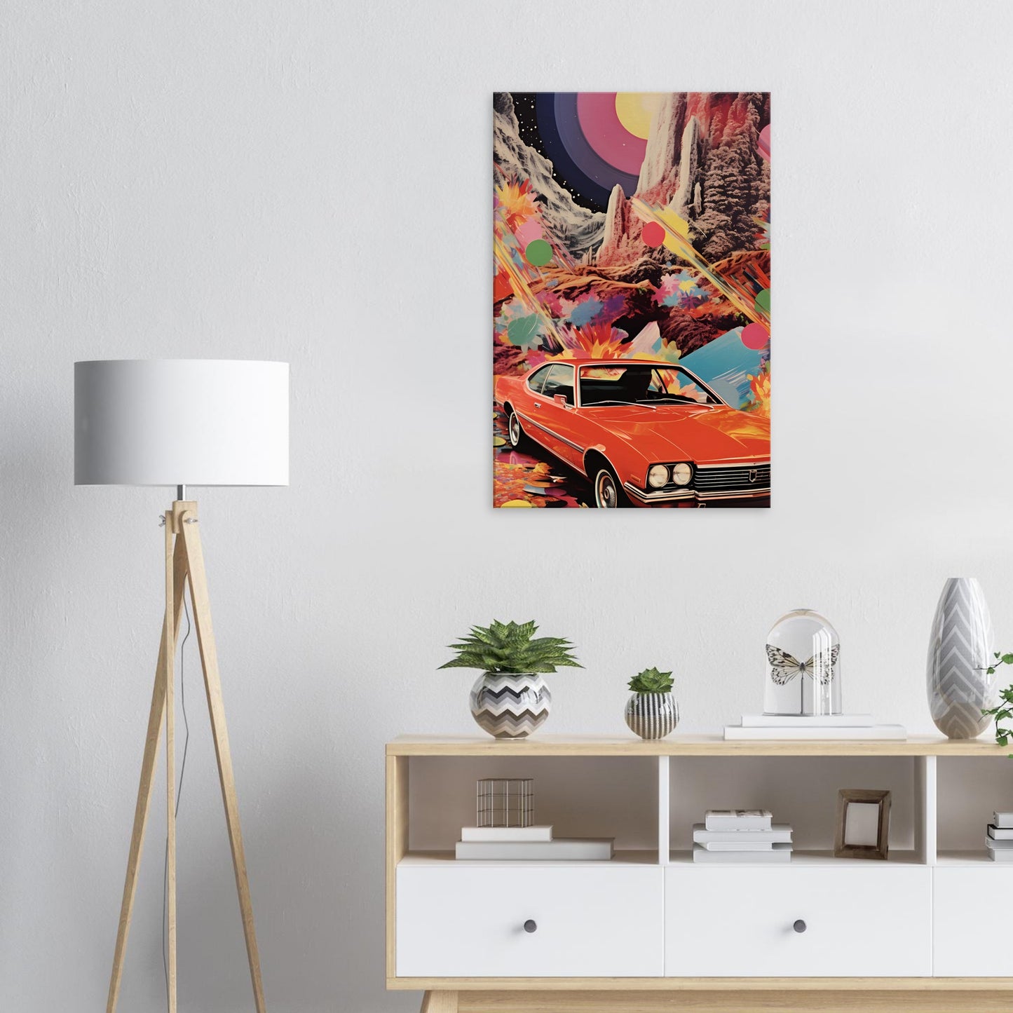 Canvas Wall Art - Cosmic Cruise