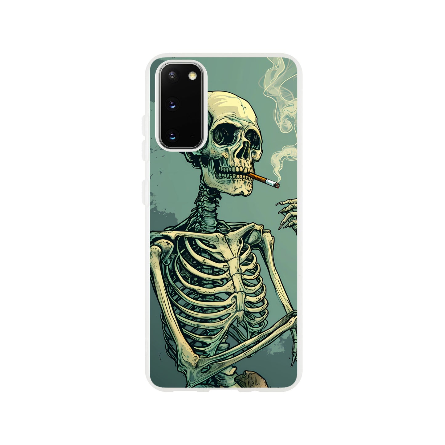 Samsung Case - Smoking Skeleton