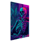 Canvas Wall Art - Chillin' Skeleton