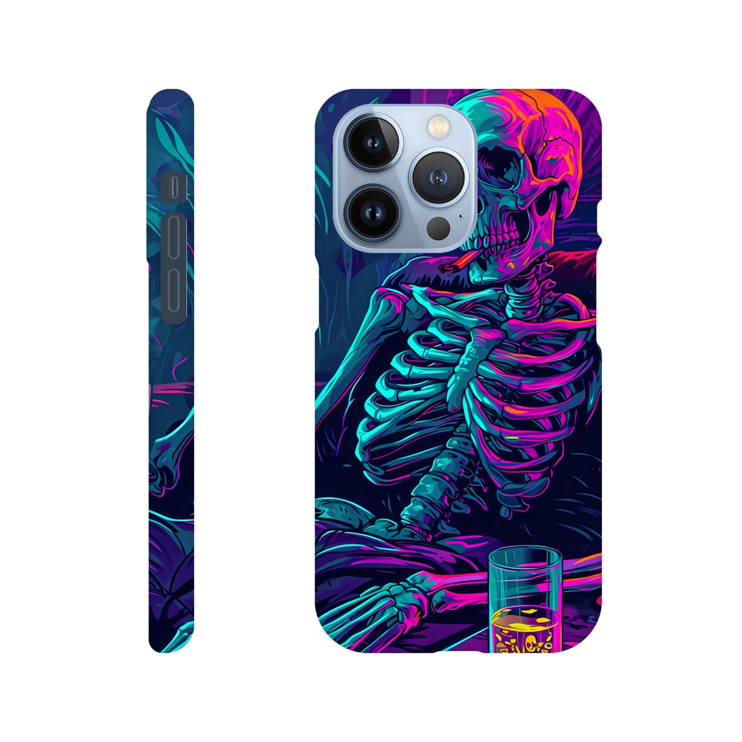 iPhone Case - Chillin' Skeleton