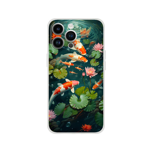 iPhone Case - Tranquil Koi Oasis