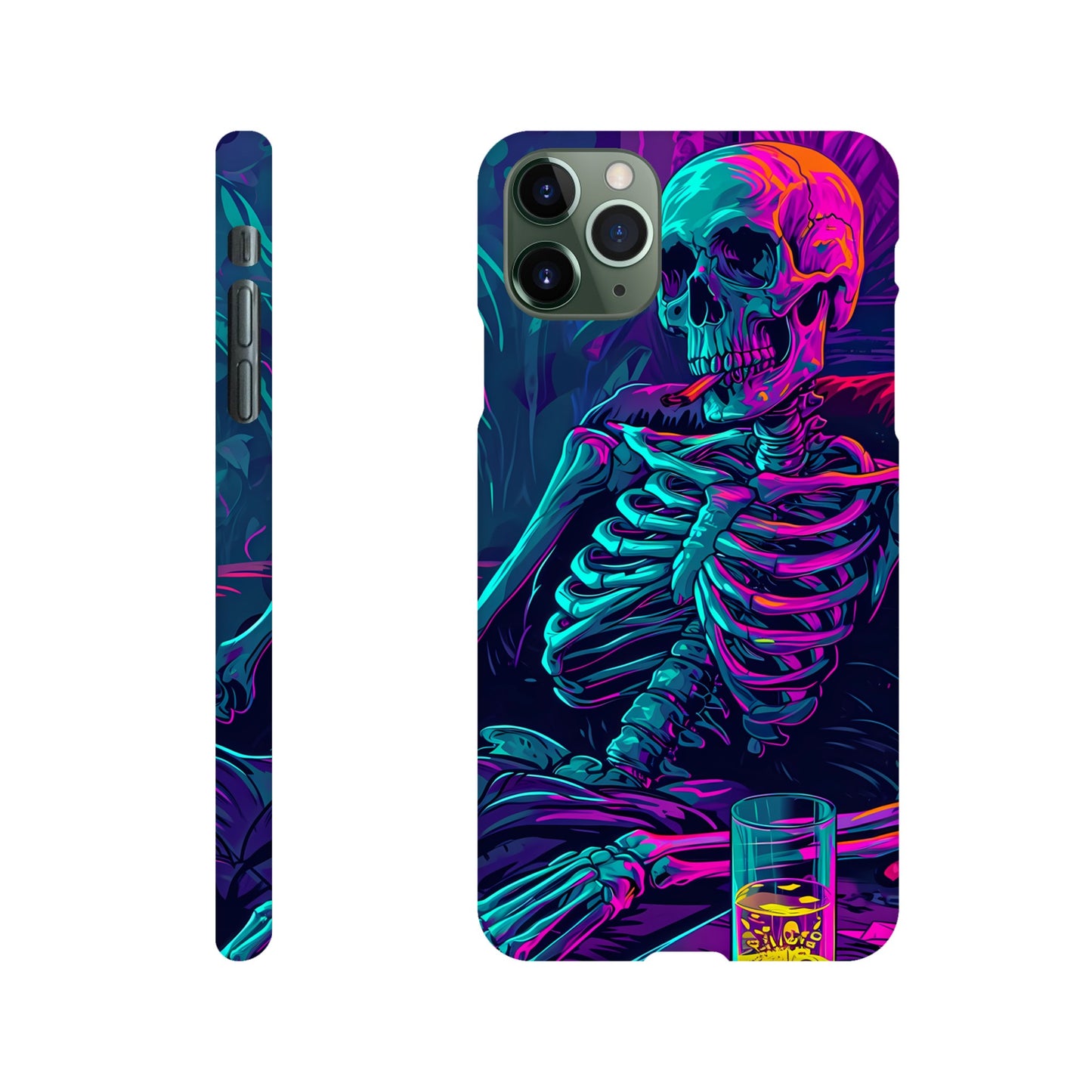 iPhone Case - Chillin' Skeleton