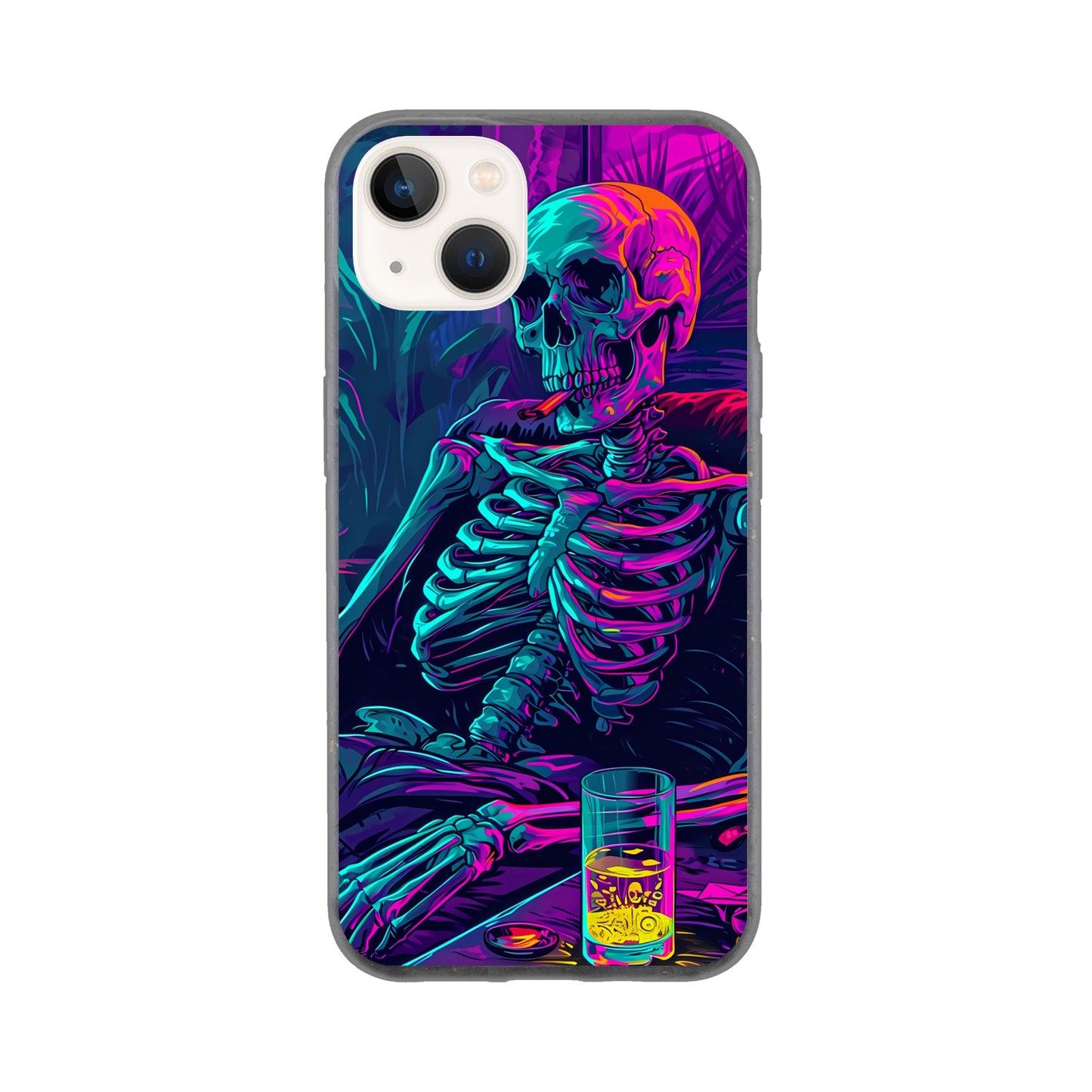 iPhone Case - Chillin' Skeleton