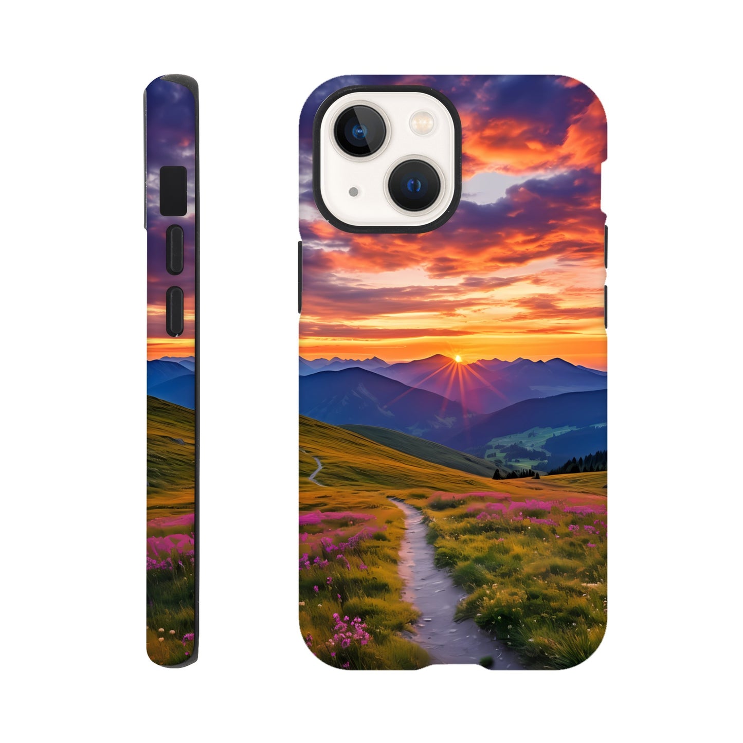 iPhone Case - Golden Mountain Trail