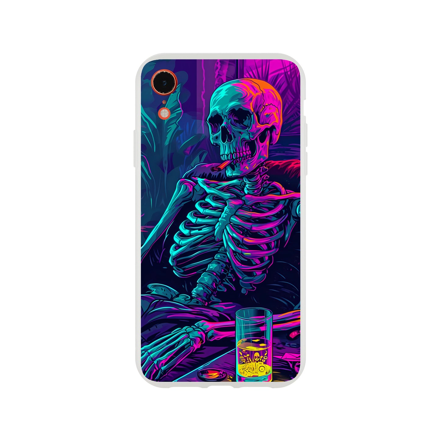 iPhone Case - Chillin' Skeleton