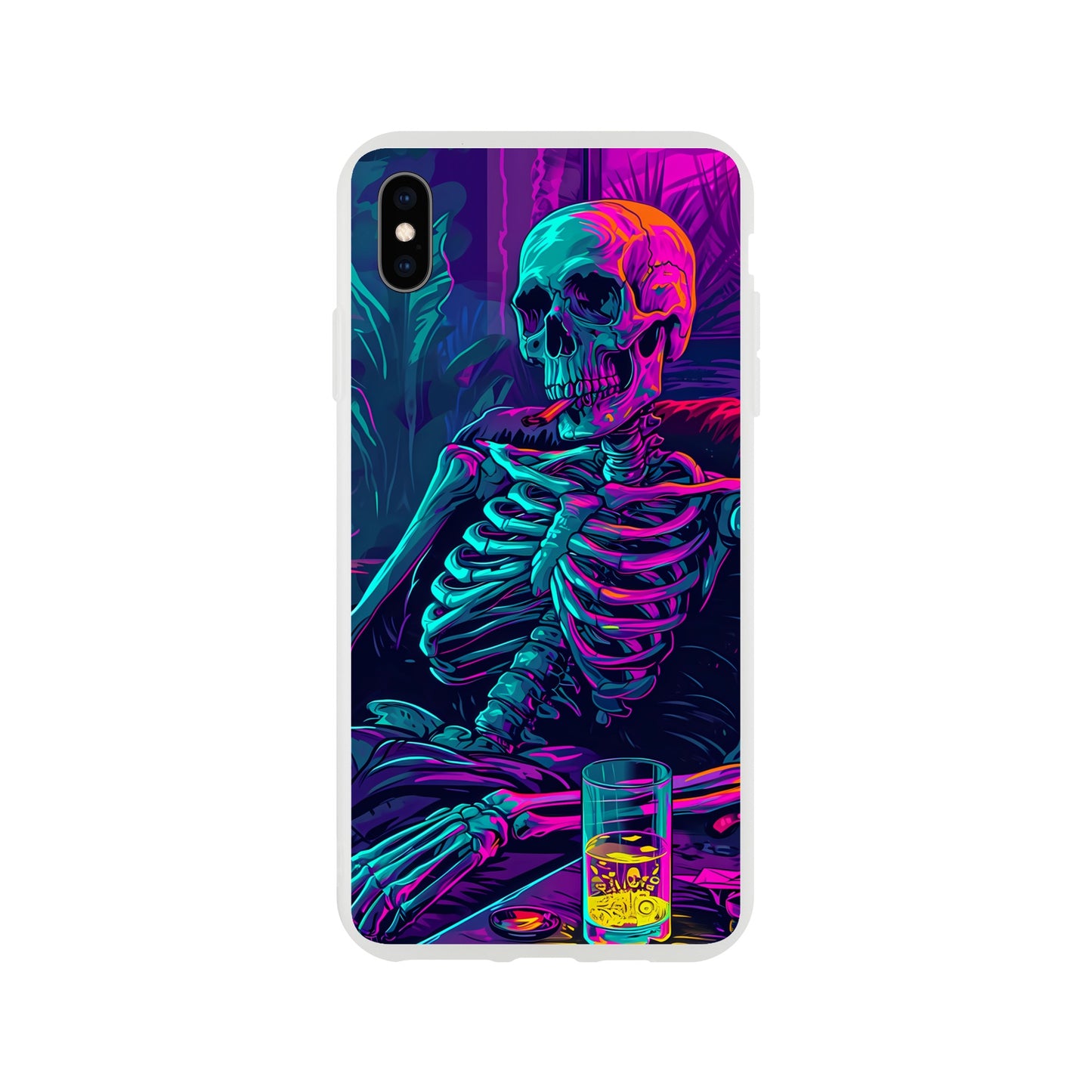 iPhone Case - Chillin' Skeleton