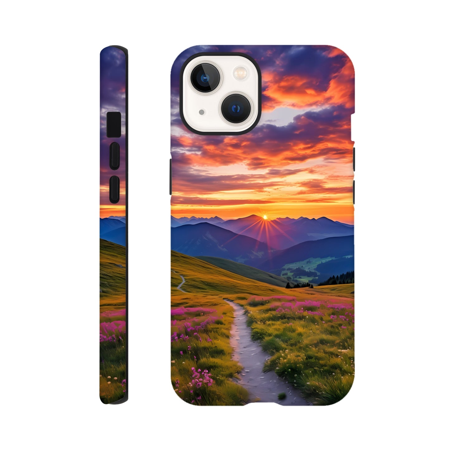 iPhone Case - Golden Mountain Trail