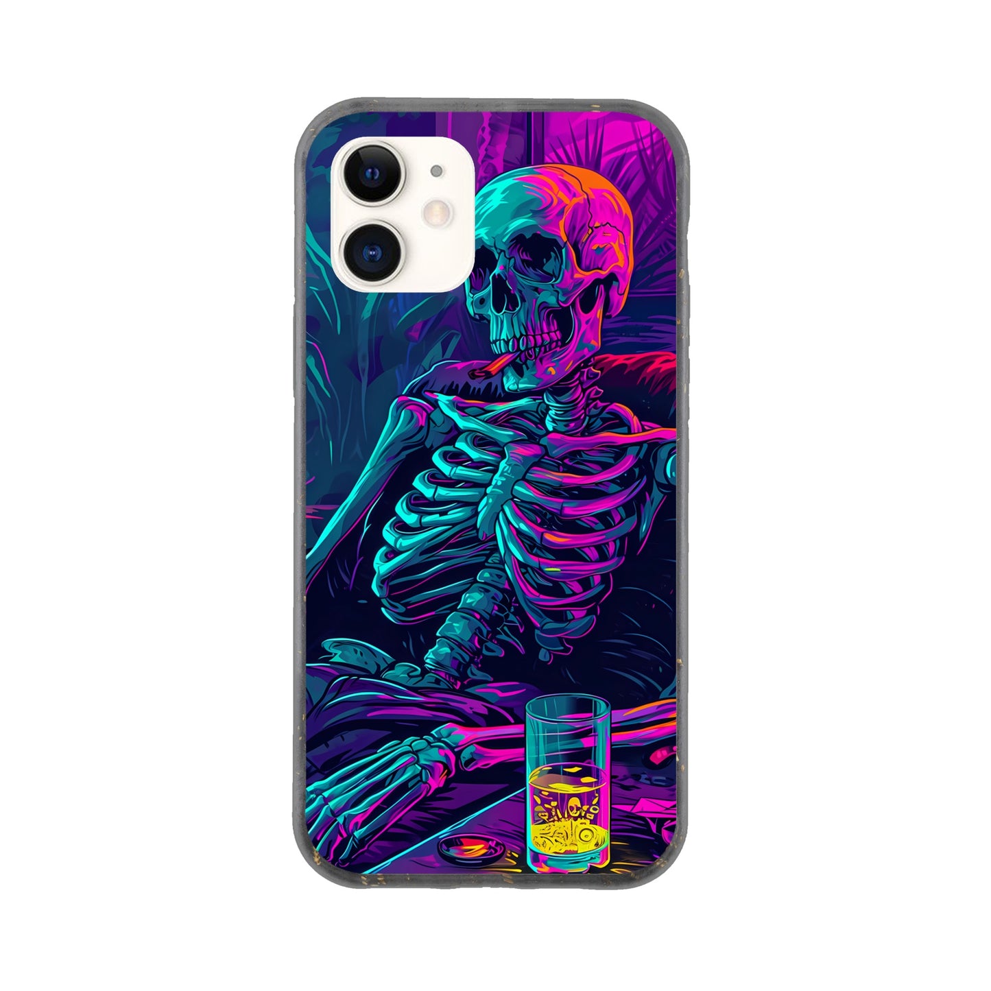 iPhone Case - Chillin' Skeleton