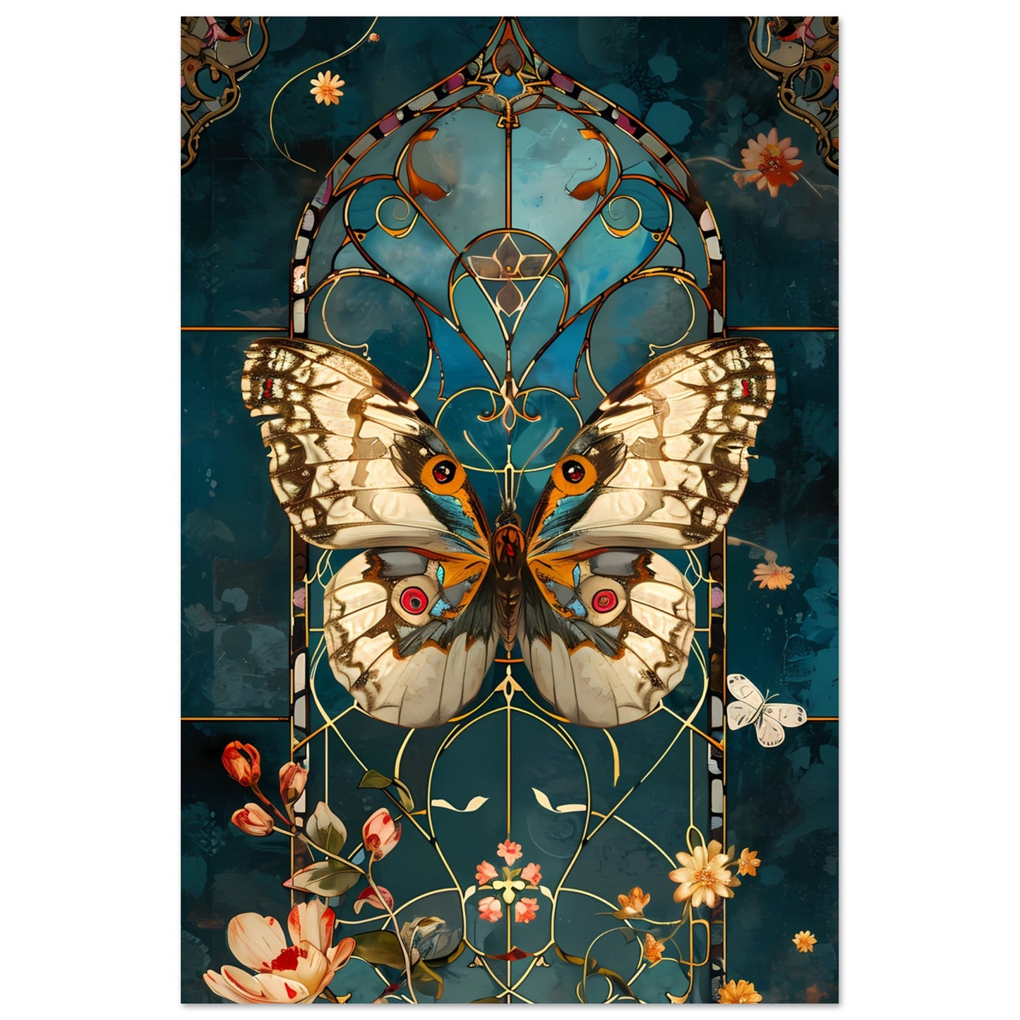 Paper Poster - Victorian Flutter