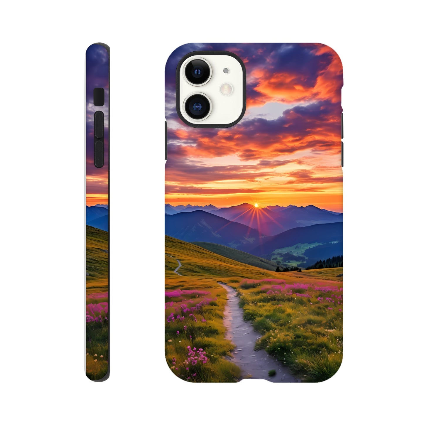 iPhone Case - Golden Mountain Trail