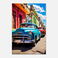 Canvas Wall Art - Vintage Vibrance - Classic Car