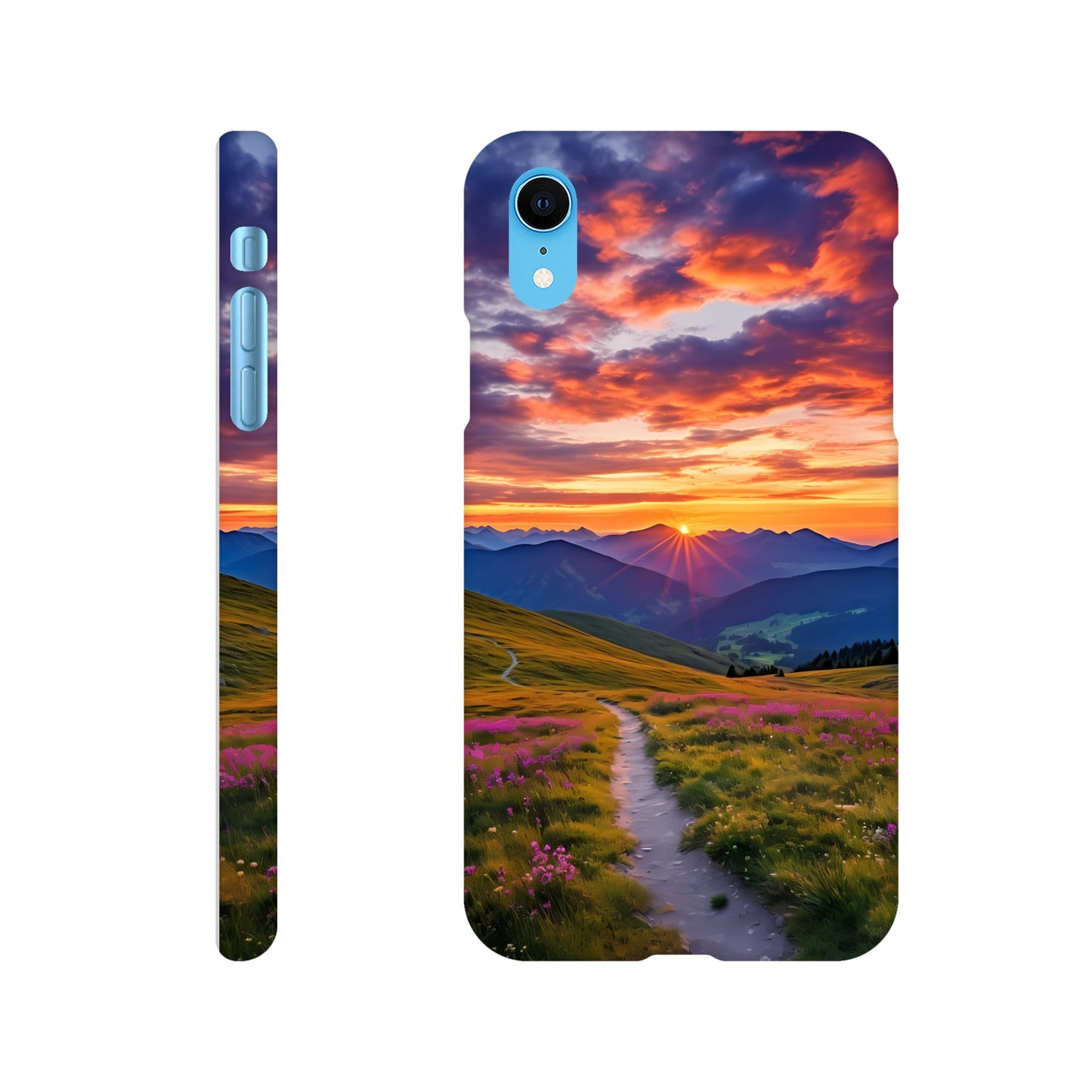 iPhone Case - Golden Mountain Trail