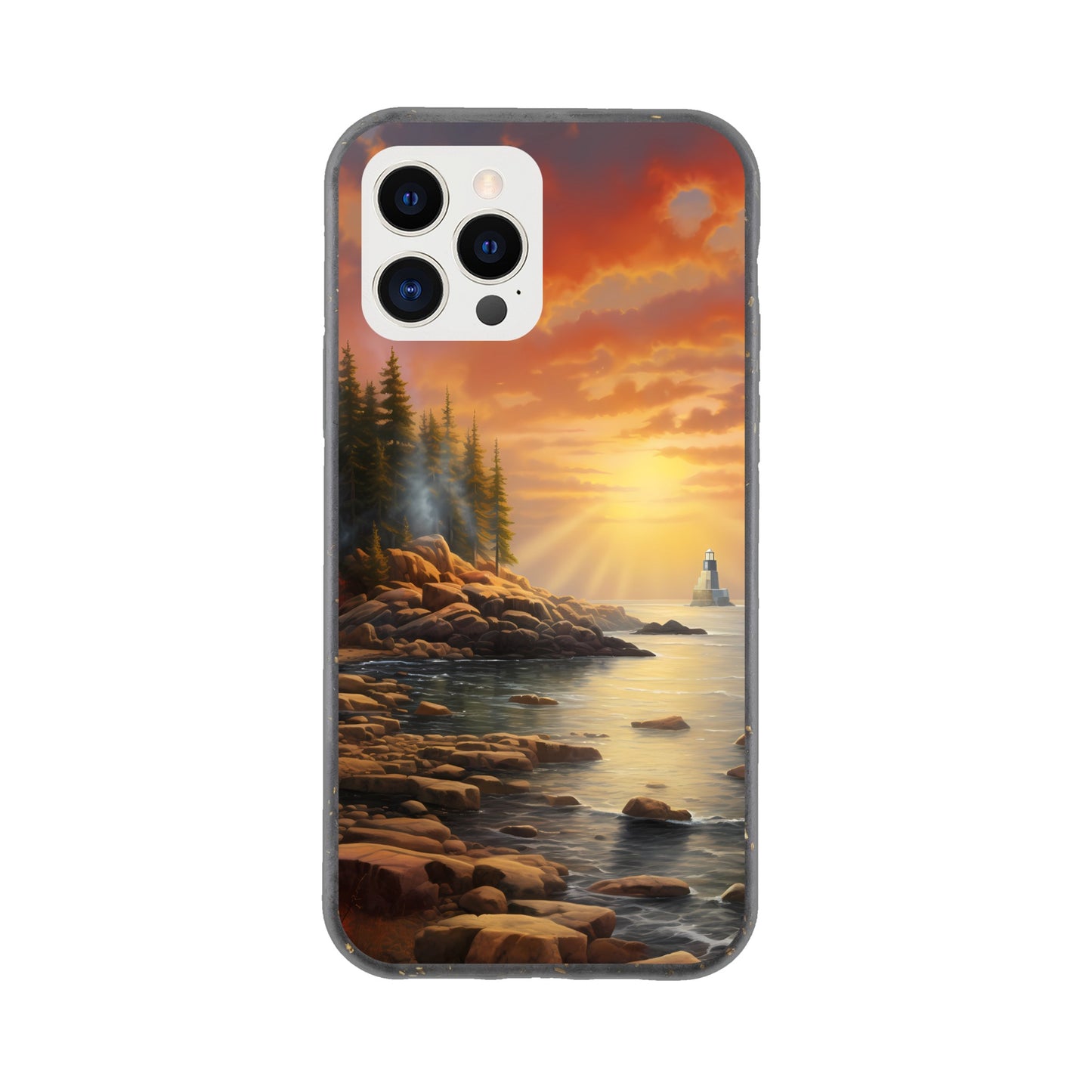 iPhone Case - Acadia Lighthouse Luminance (National Park)