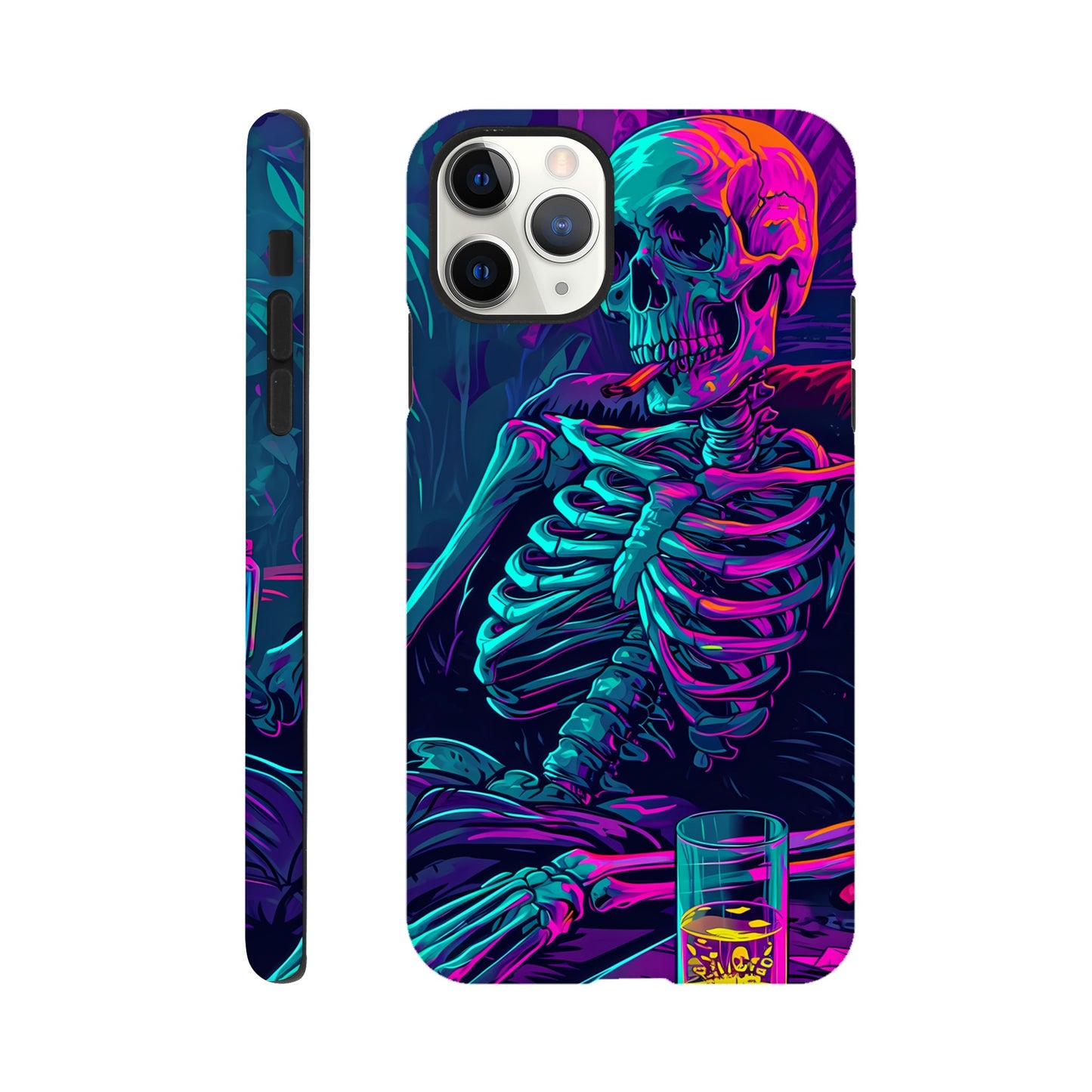 iPhone Case - Chillin' Skeleton